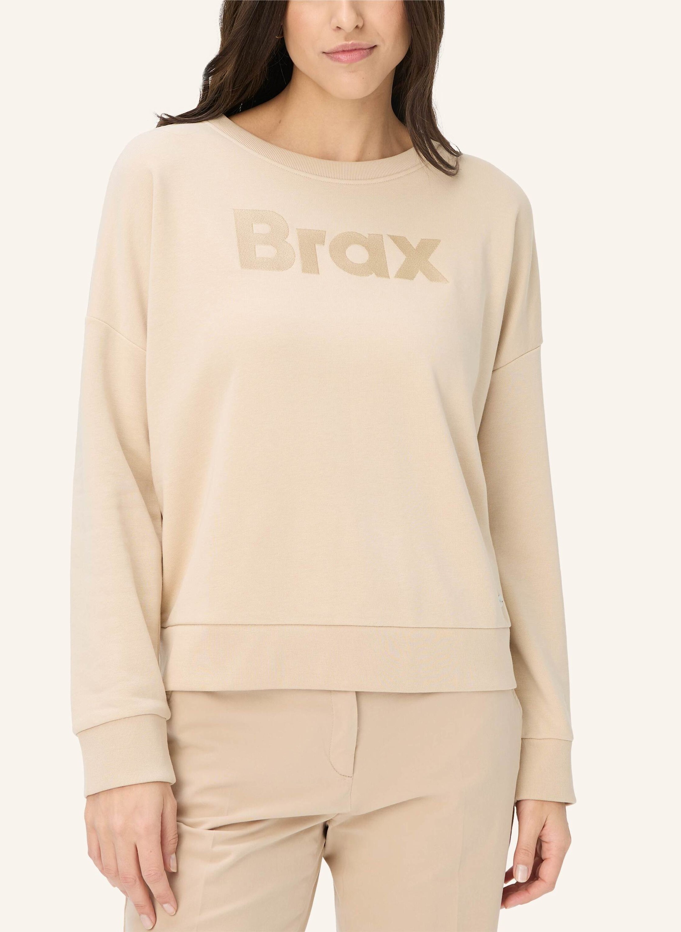 Thumbnail - Brax Sweatshirt Style Bona beige
