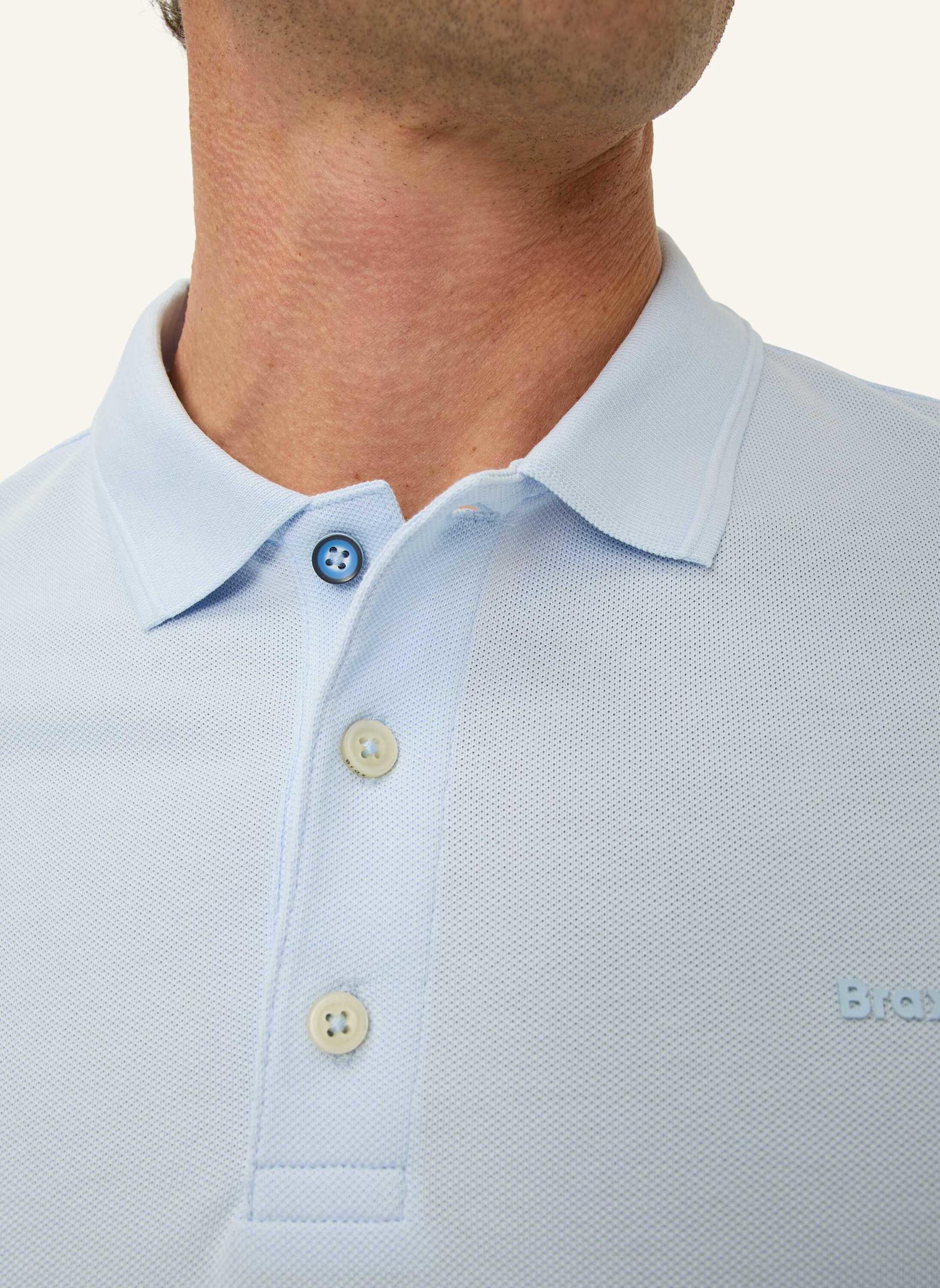 Thumbnail - Brax Piqué-Poloshirt Style Pete blau