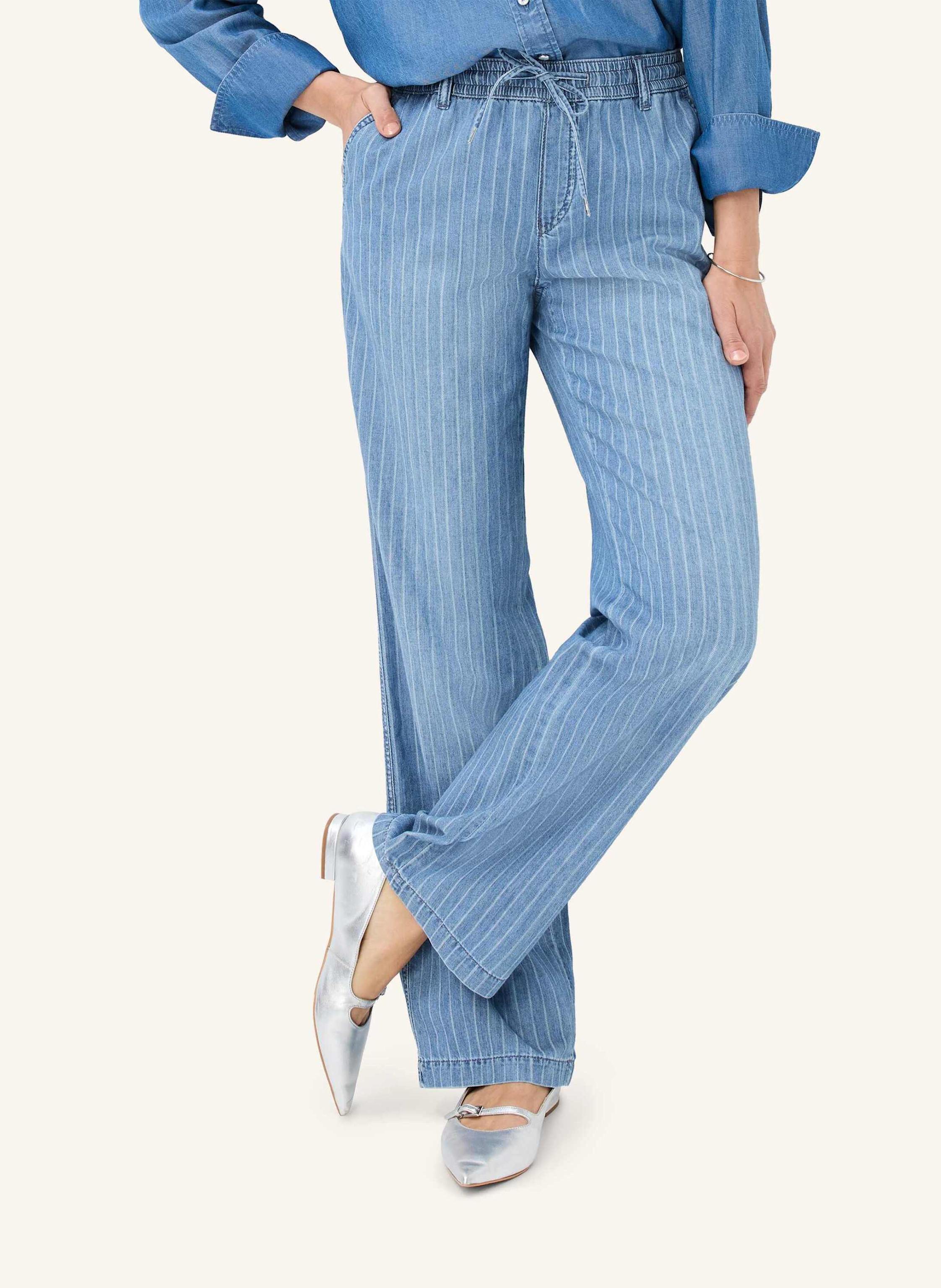 Thumbnail - Brax Palazzohose Style Maine blau
