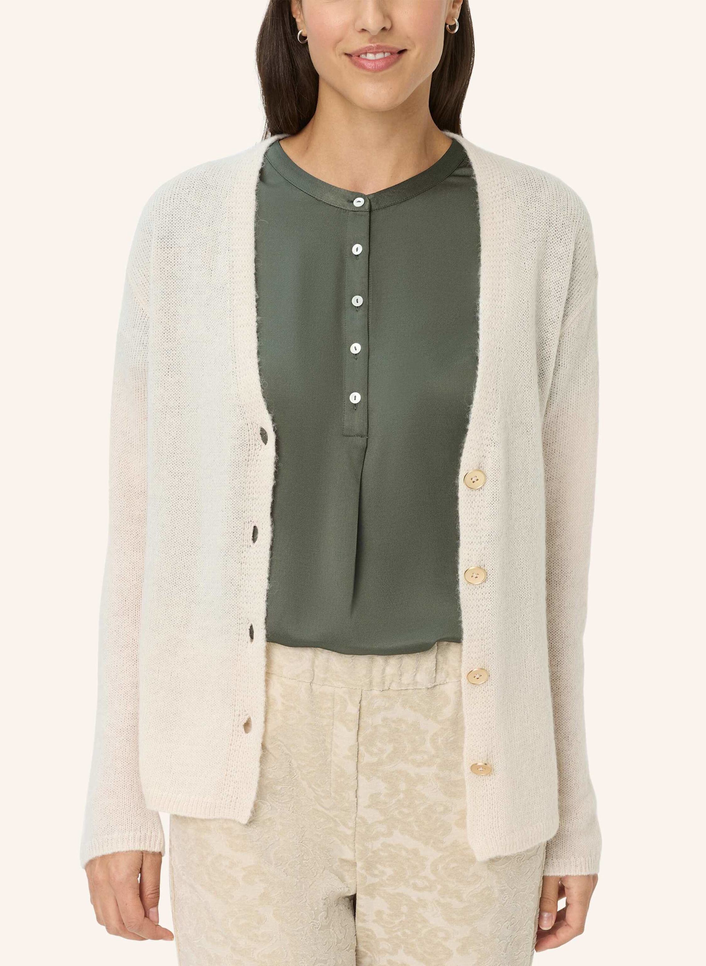 Thumbnail - Brax Strickjacke Style Alicia beige