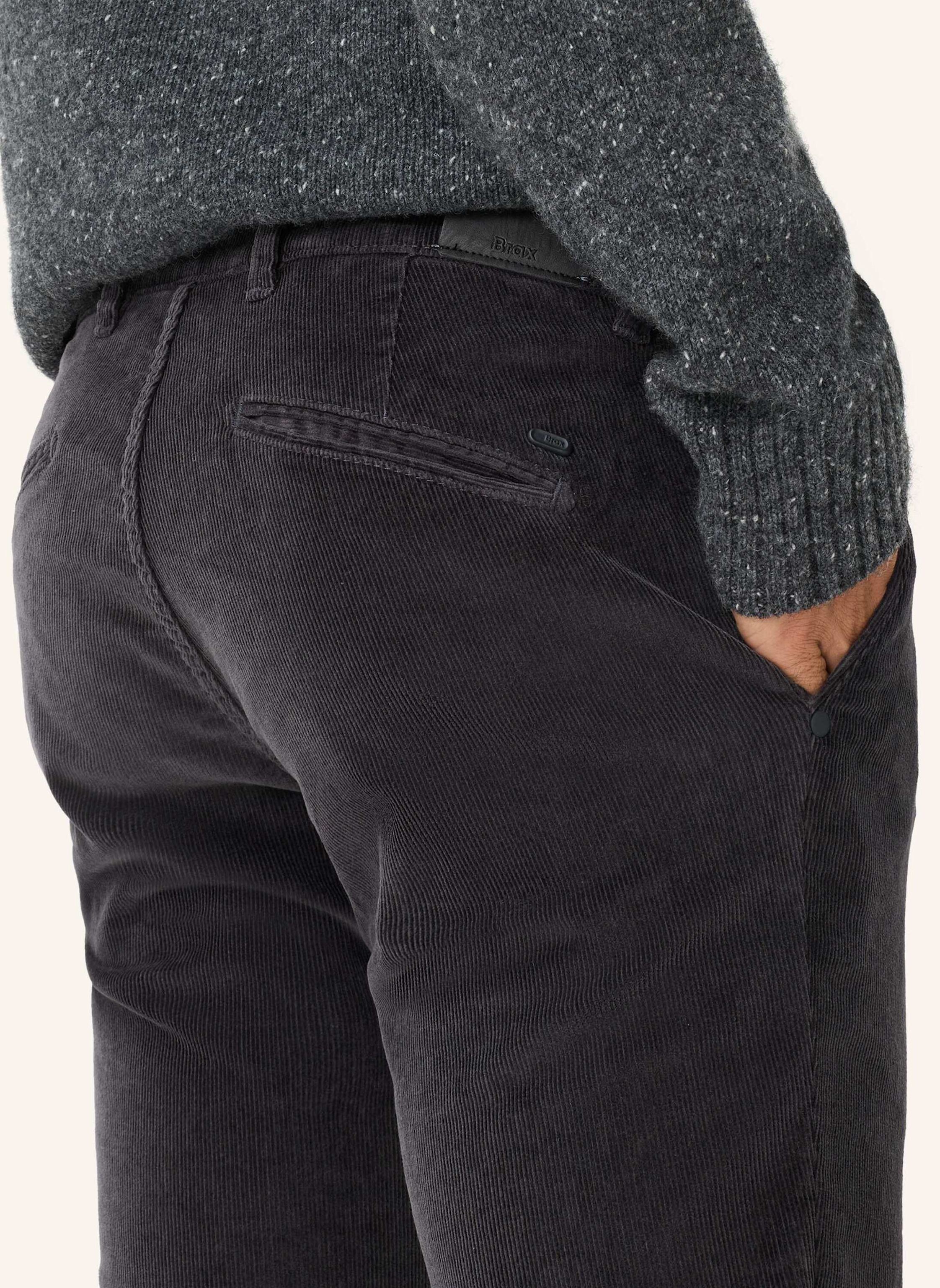 Thumbnail - Brax Chino|Flatfronthose Style Silvio grau