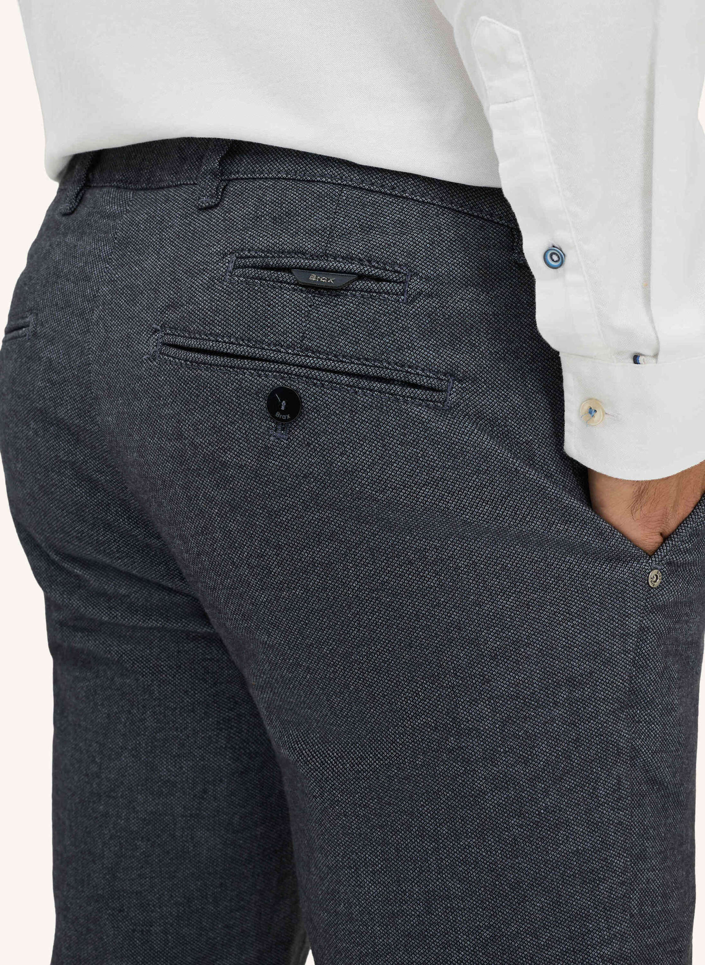 Thumbnail - Brax Chino|Flatfronthose Style Fabio blau