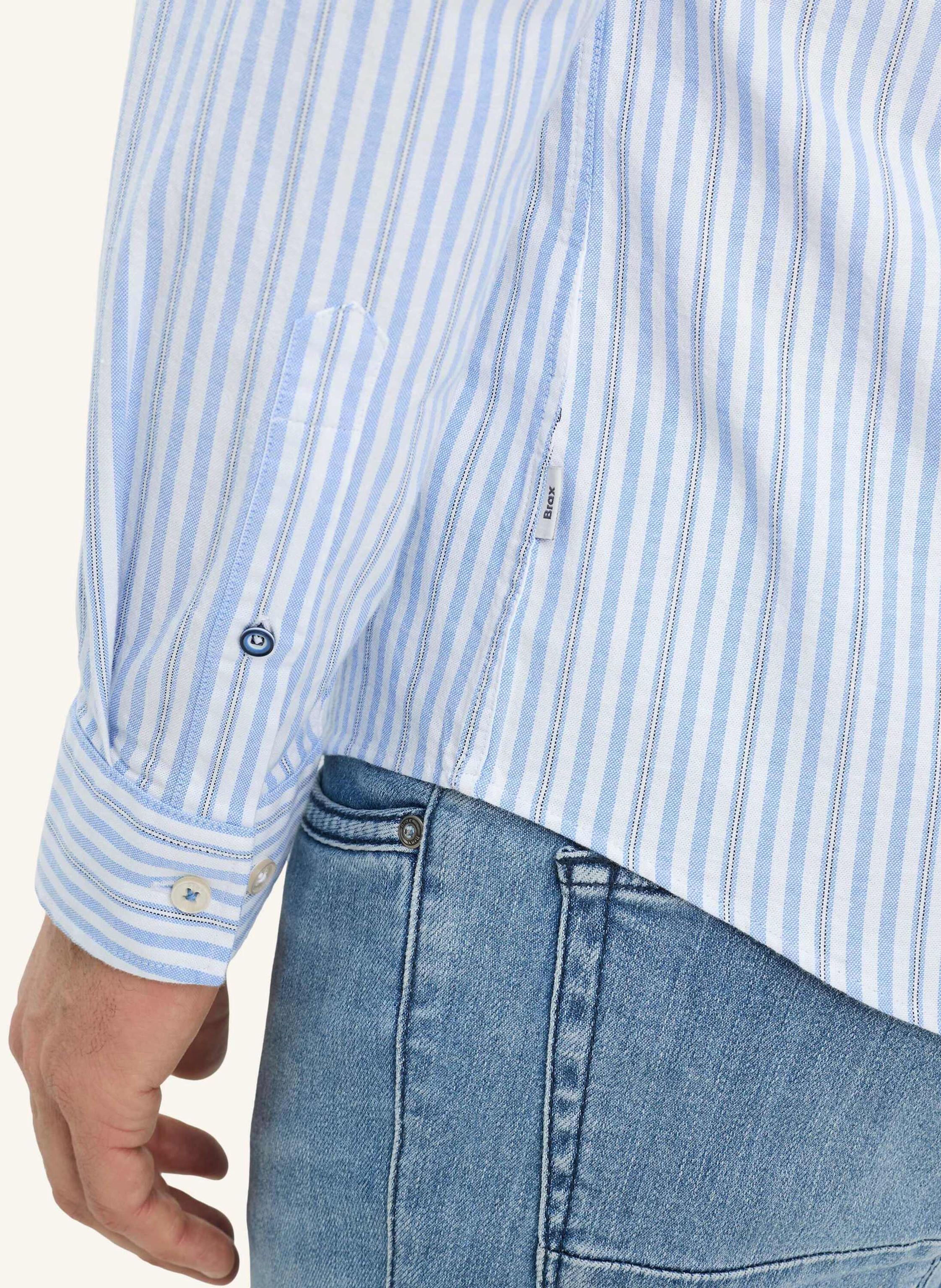 Thumbnail - Brax Hemd Style Daniel blau