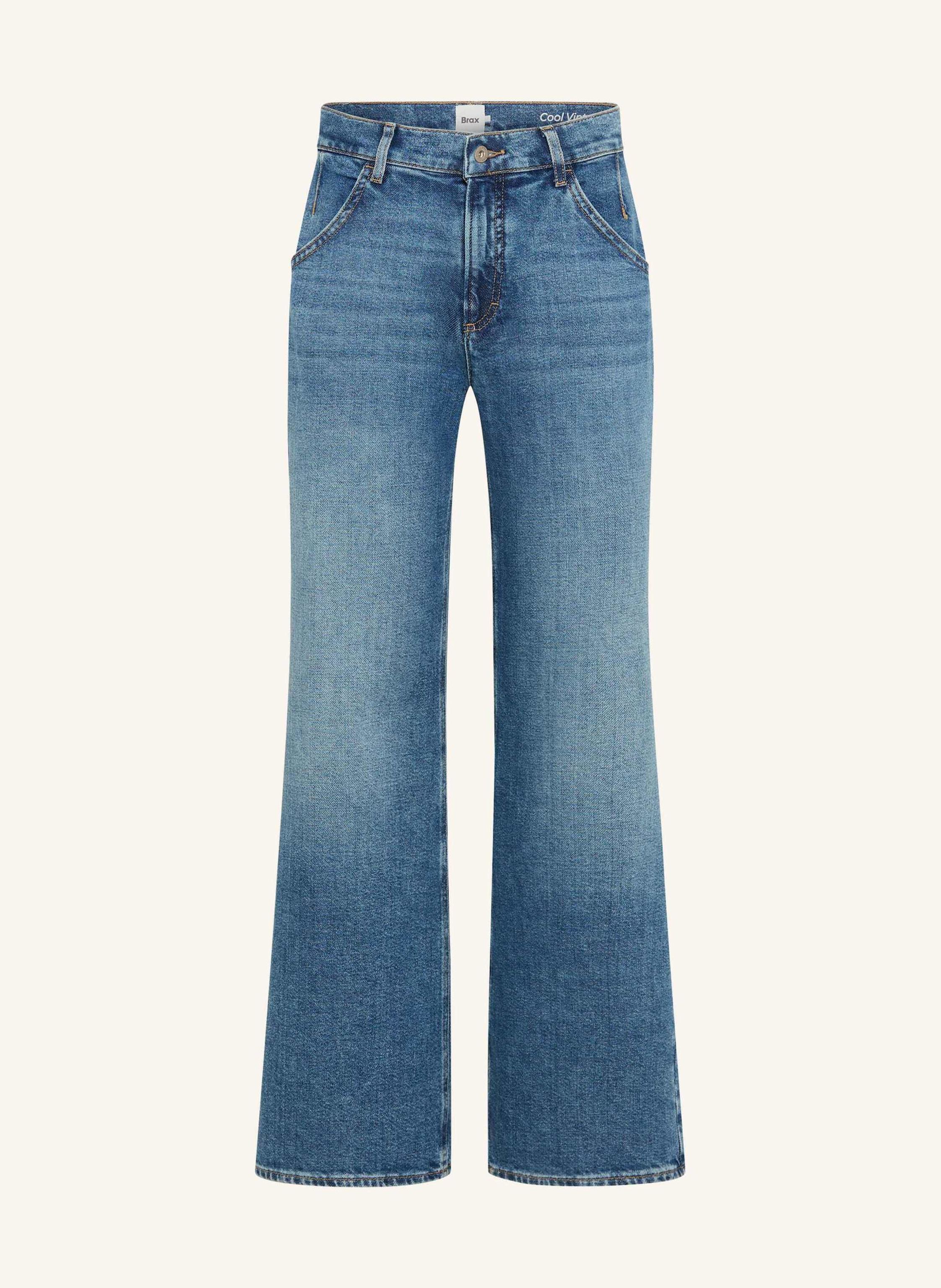 Brax Wide Leg Jeans Maine blau