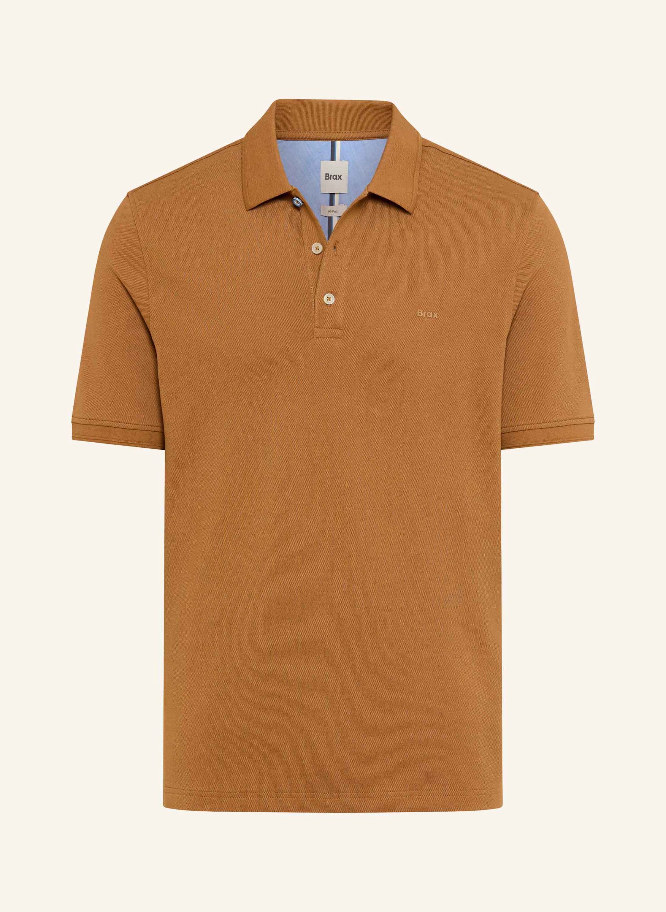 Brax Piqué-Poloshirt Style Pete braun