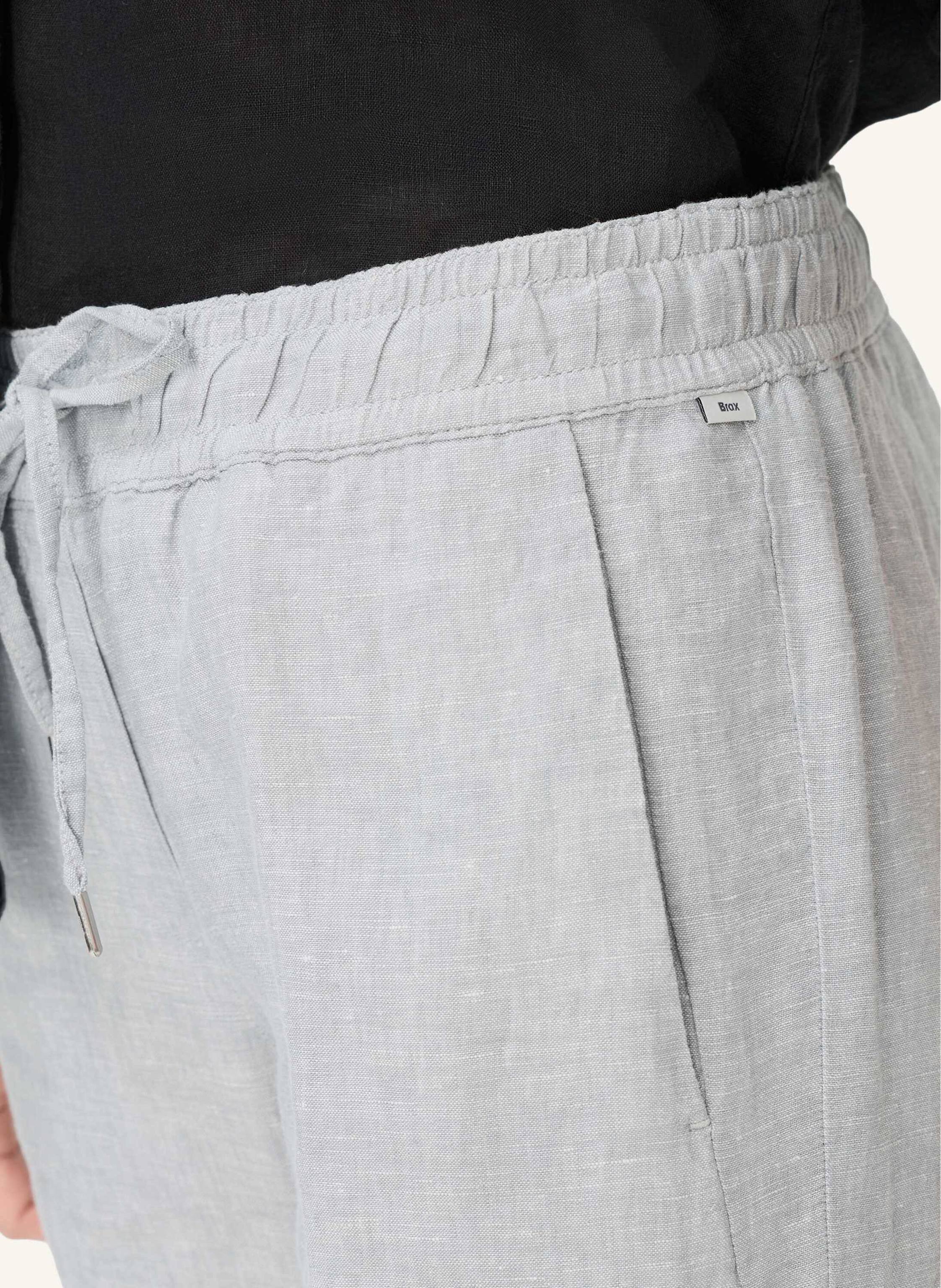 Thumbnail - Brax Palazzohose Style Farina grau