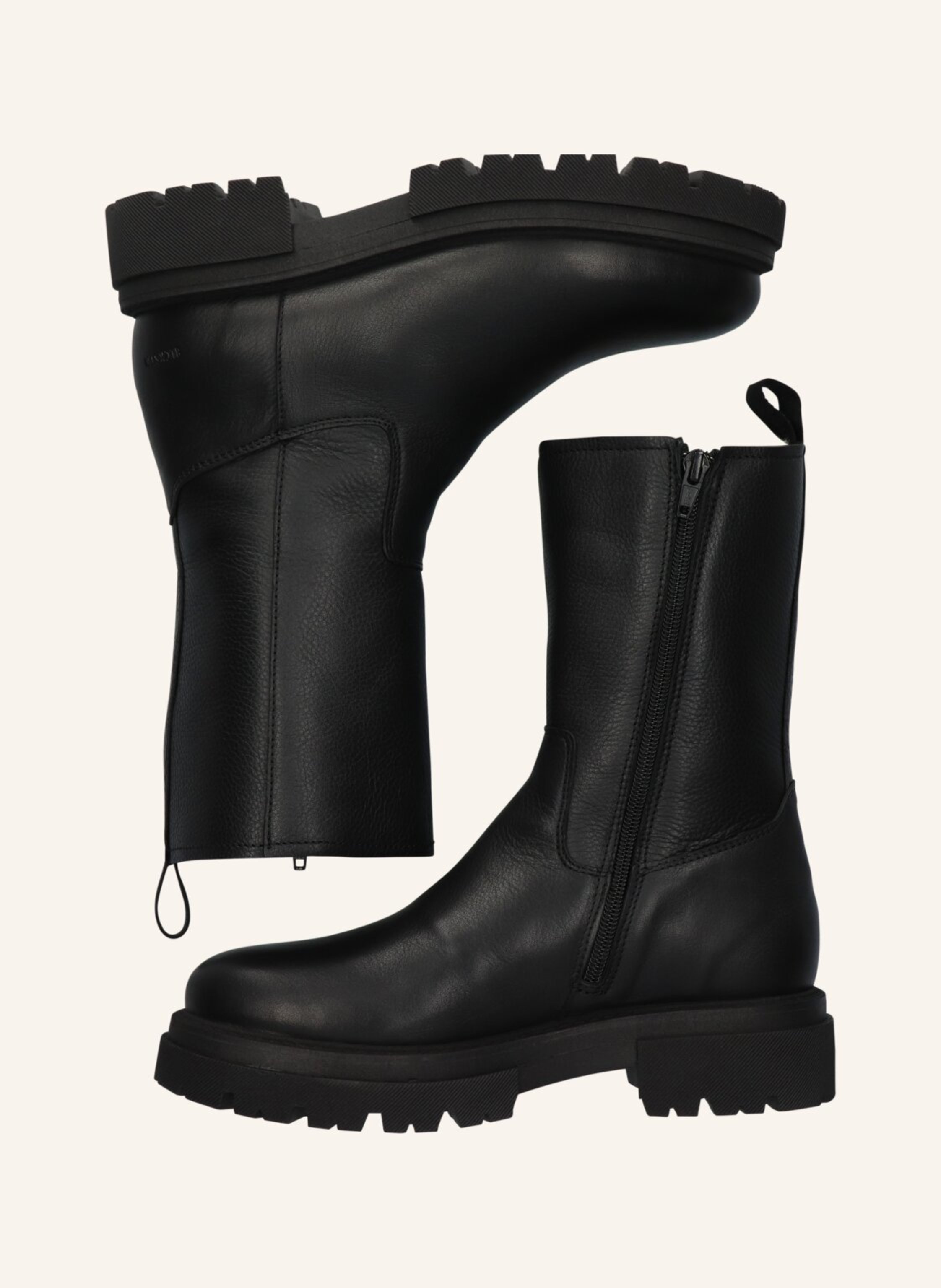 Thumbnail - Blackstone Schnürboots schwarz
