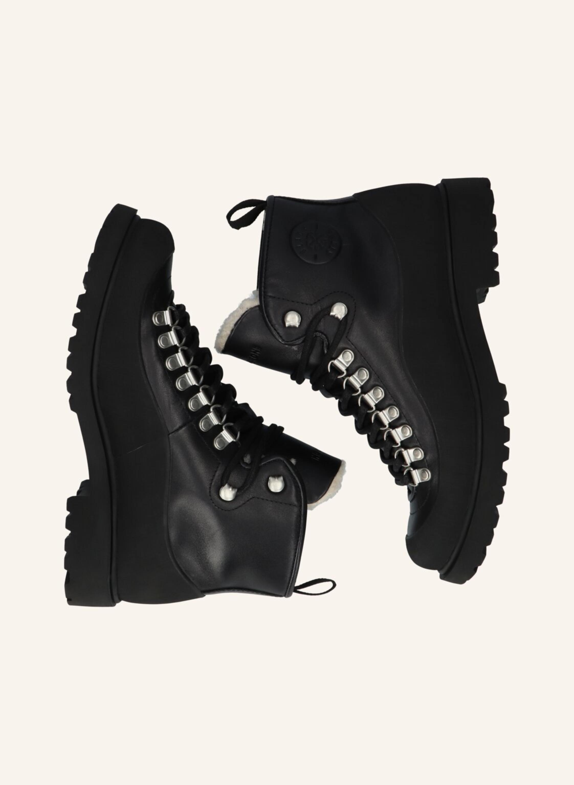 Thumbnail - Blackstone Schnürboots schwarz