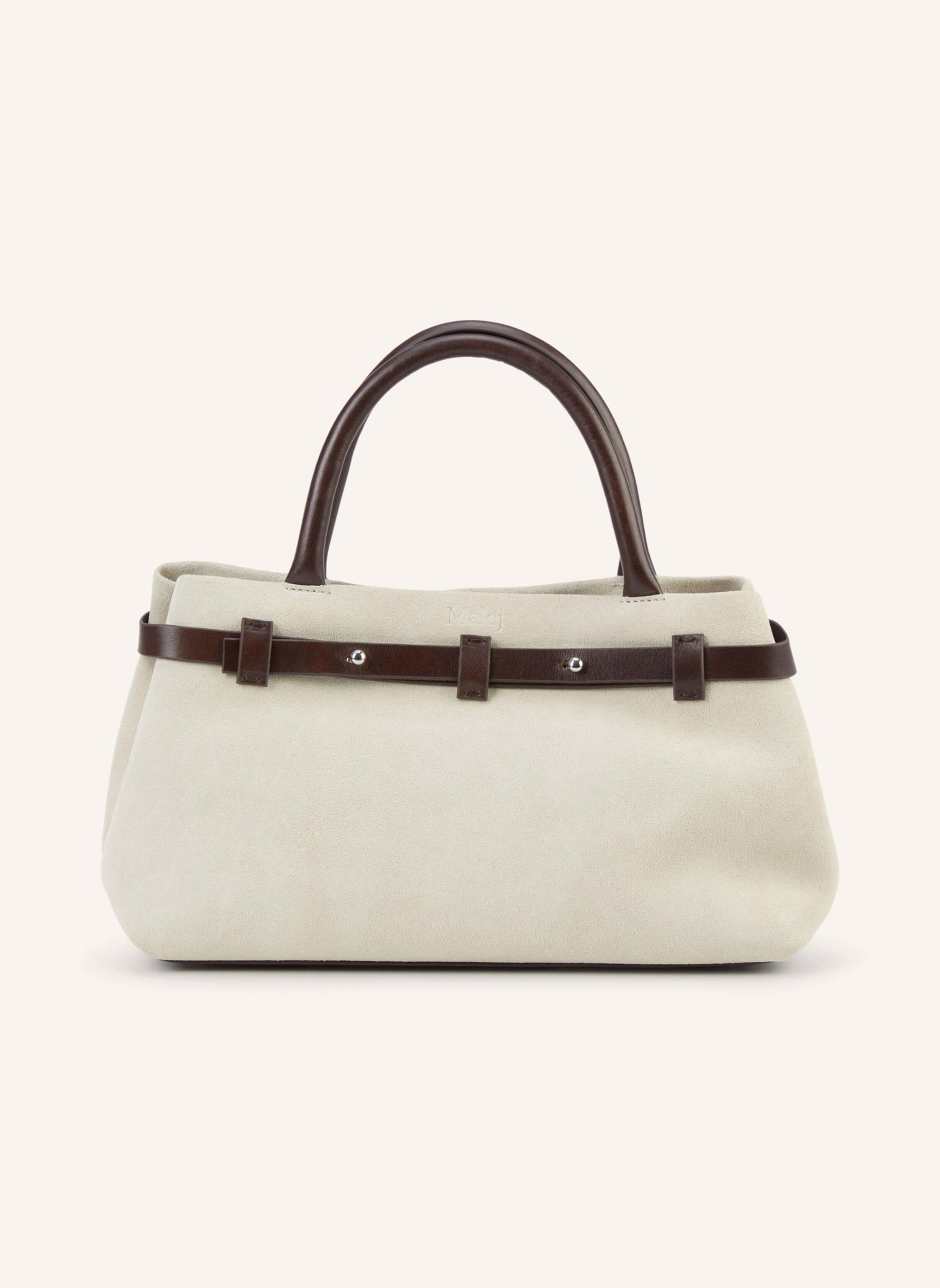 Malej Ledertasche Madrid beige