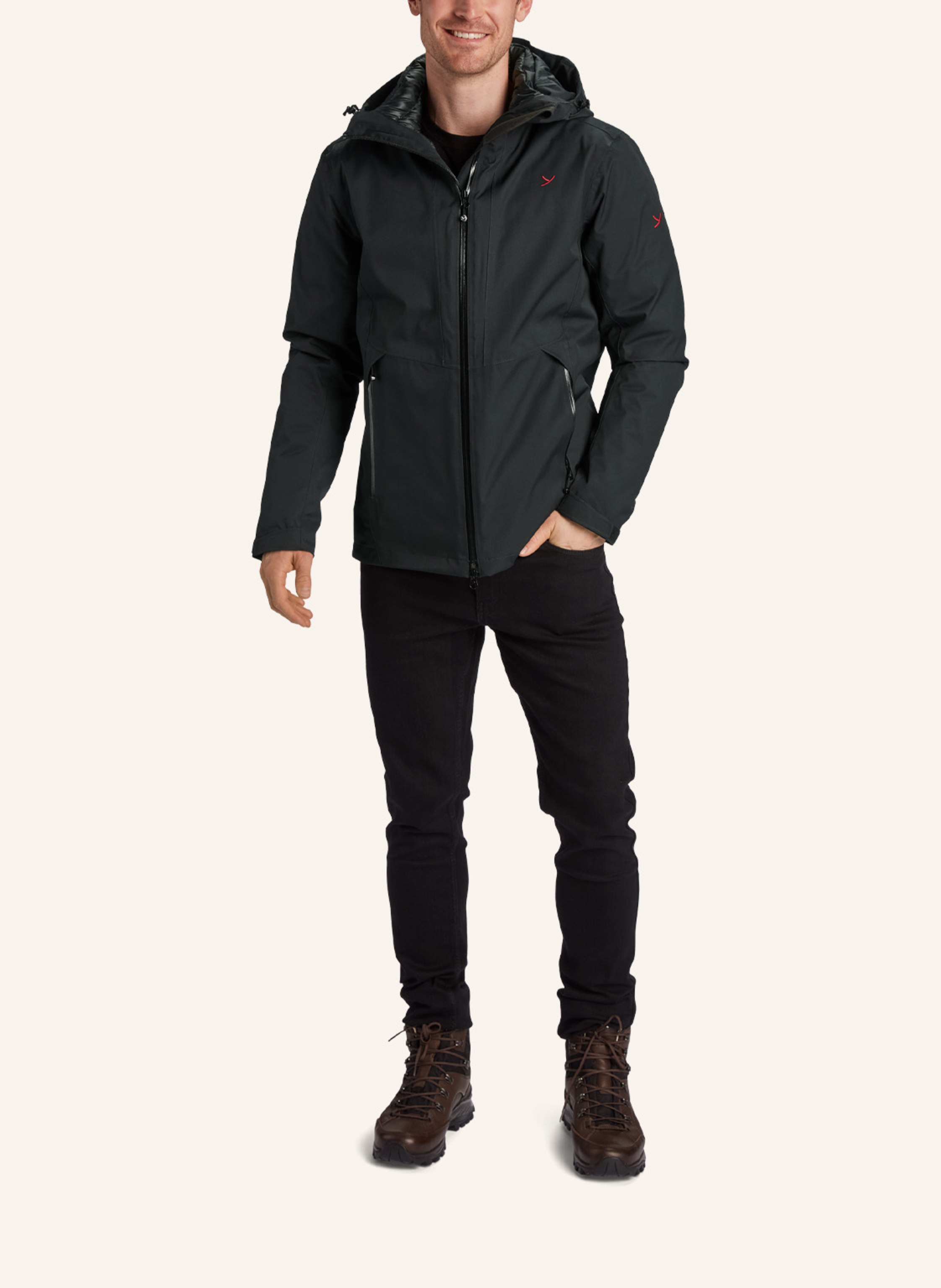 Thumbnail - Nordisk Daunenjacke Nao schwarz