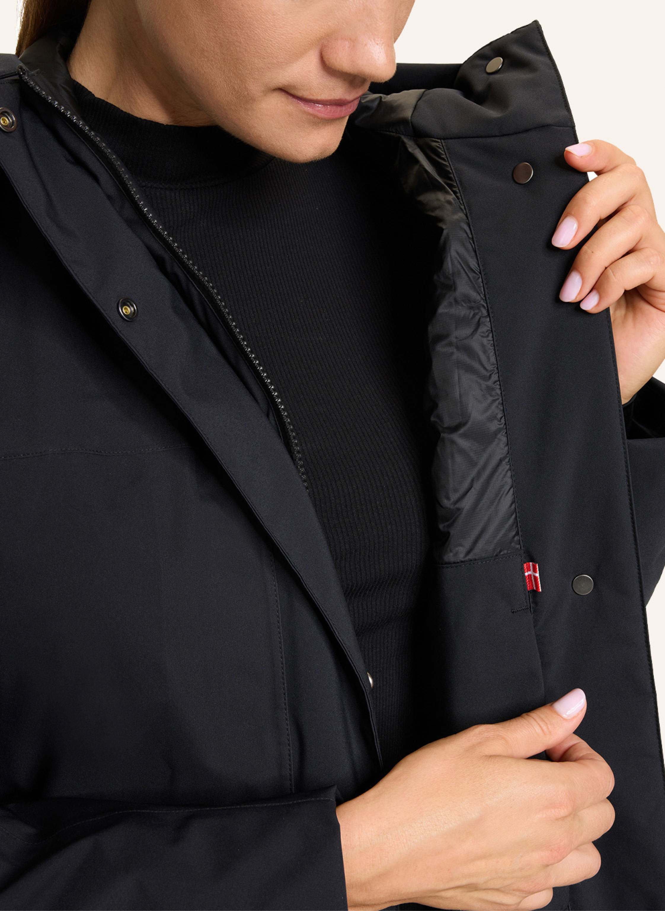 Thumbnail - Nordisk Daunenmantel Mira schwarz