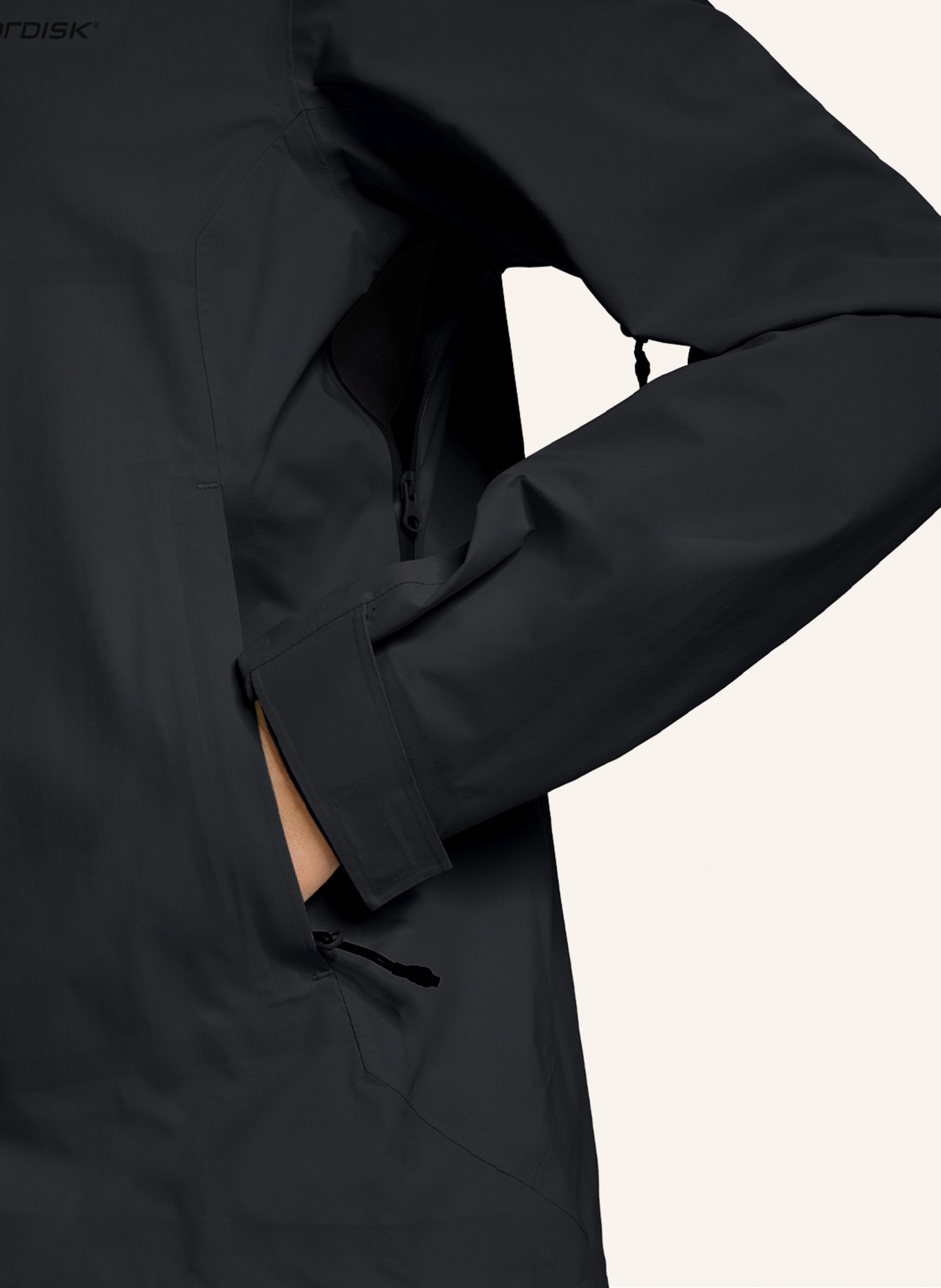 Thumbnail - Nordisk Outdoorjacke Ylva schwarz