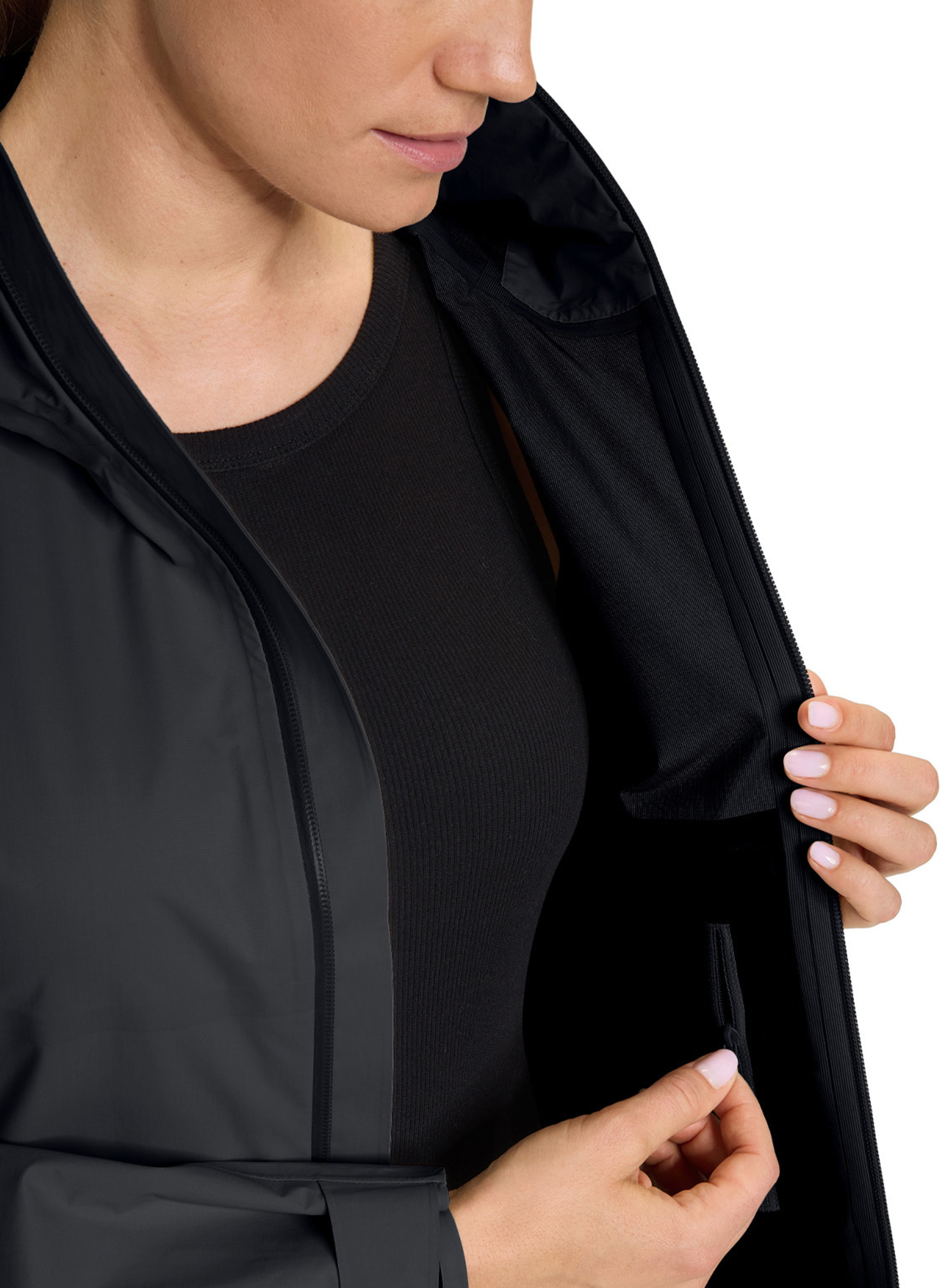 Thumbnail - Nordisk Outdoorjacke Ylva schwarz