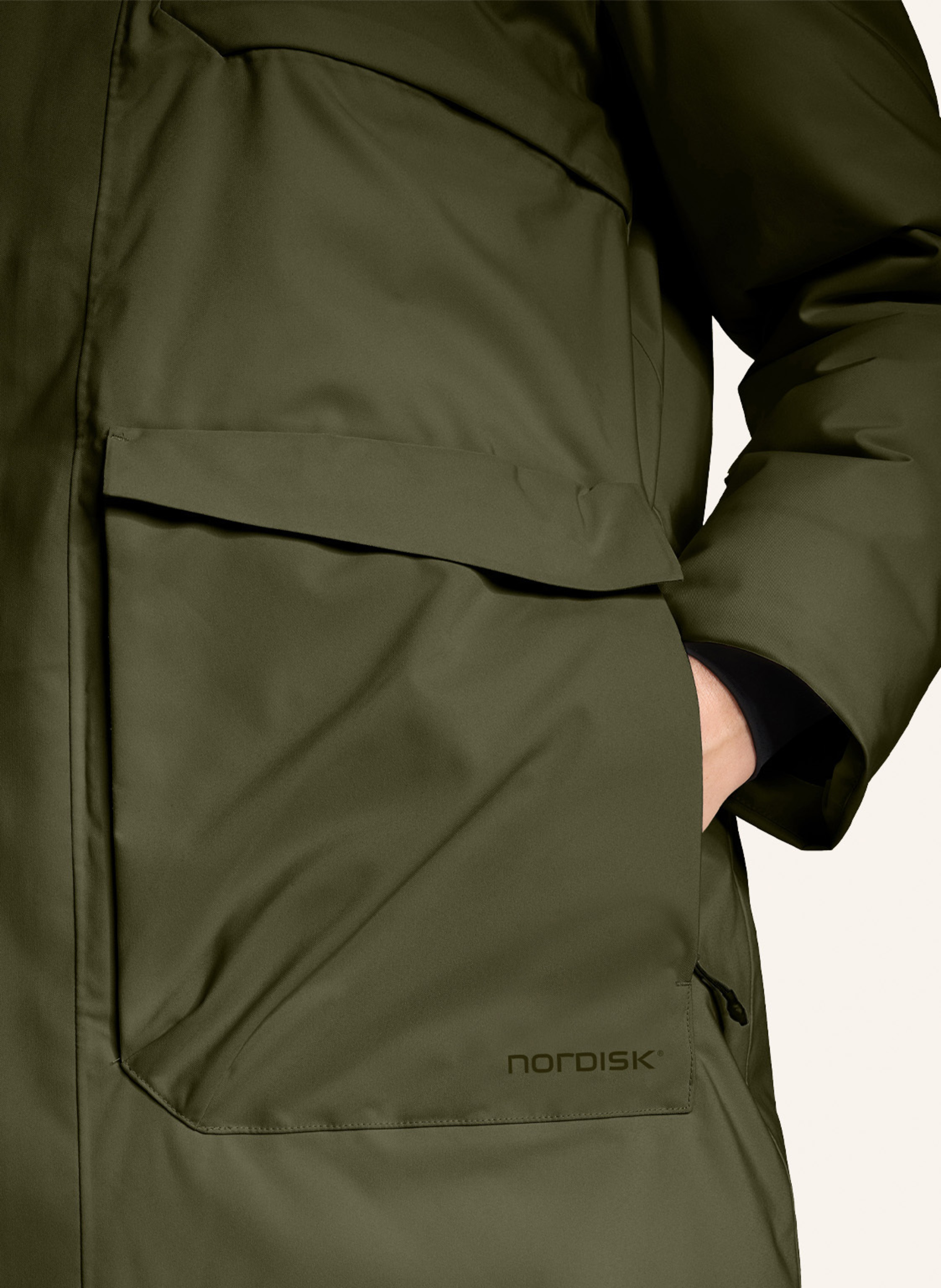 Thumbnail - Nordisk Daunenparka Lumi gruen