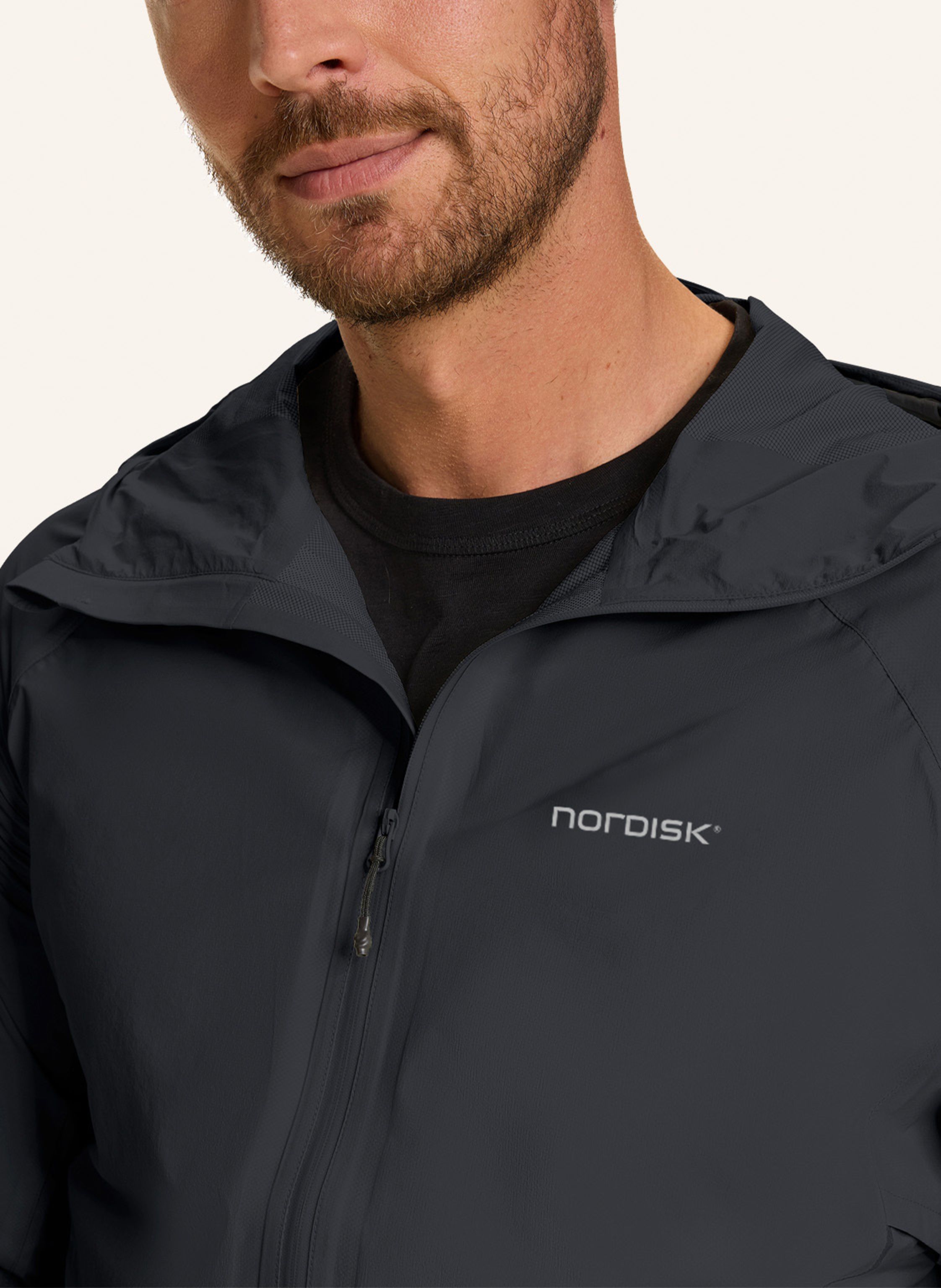 Thumbnail - Nordisk Outdoorjacke Loki schwarz