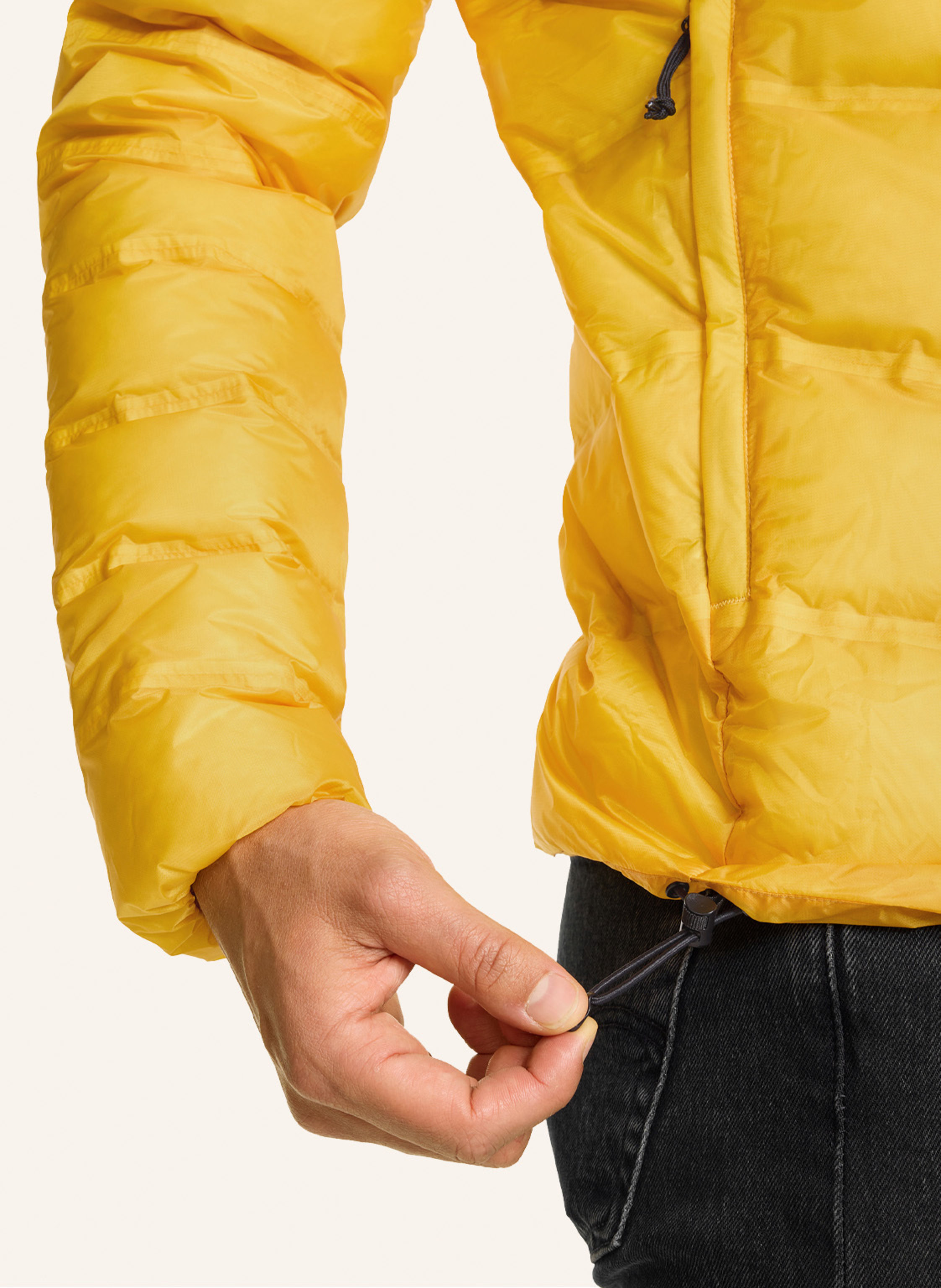 Thumbnail - Nordisk Daunenjacke Sol gelb