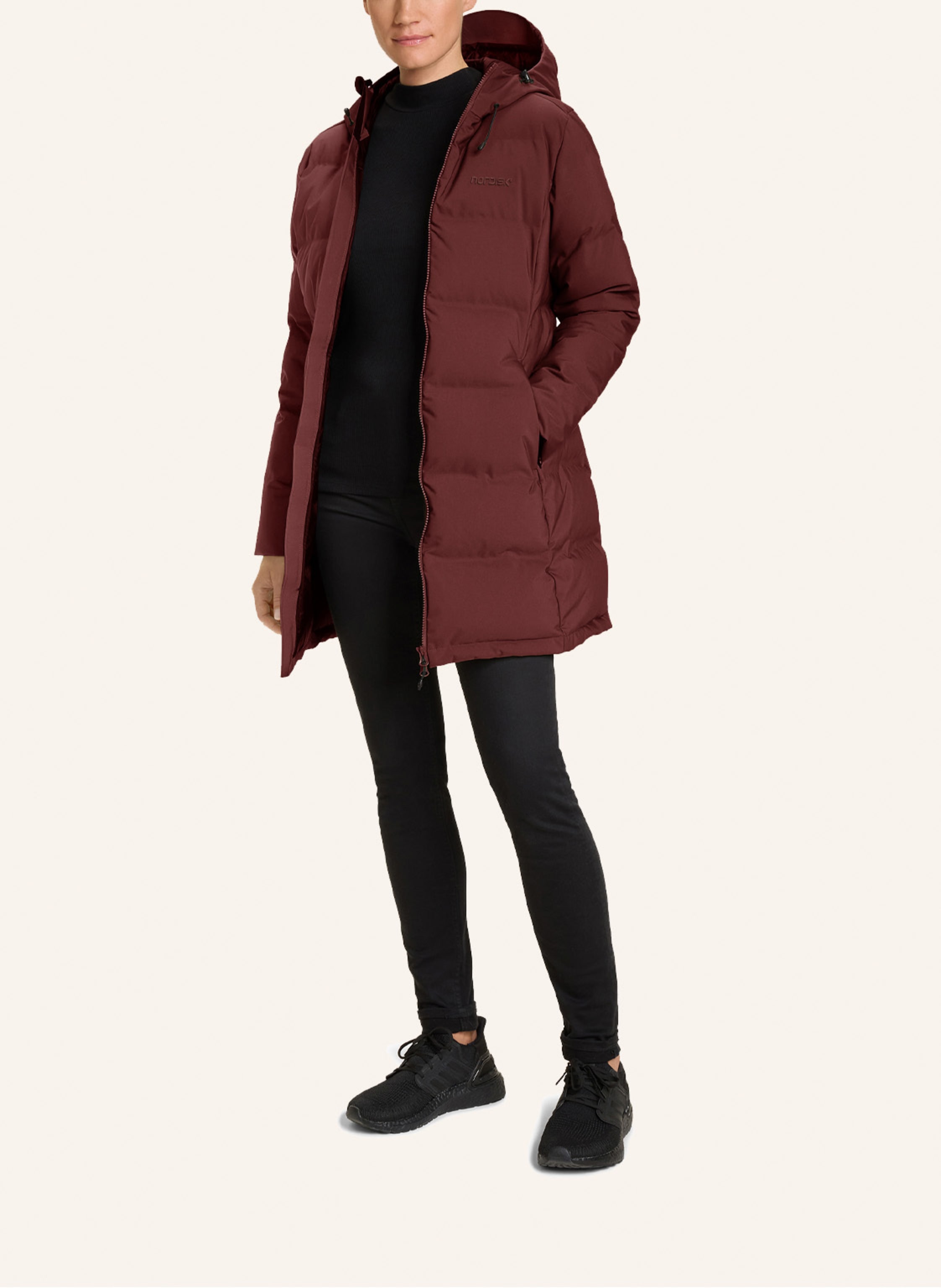 Thumbnail - Nordisk Daunenmantel Aukea braun