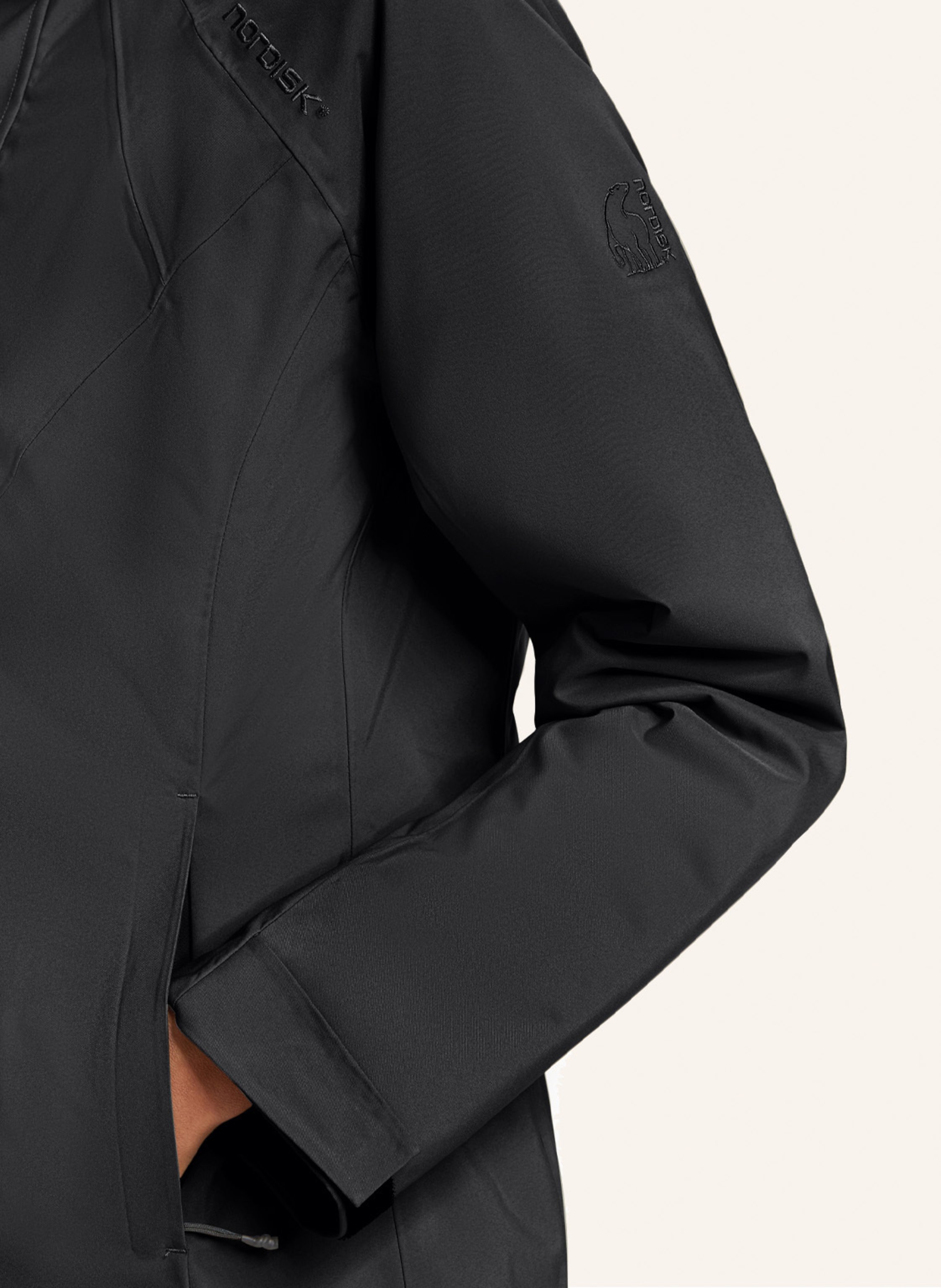 Thumbnail - Nordisk Daunenmantel Vigdis schwarz