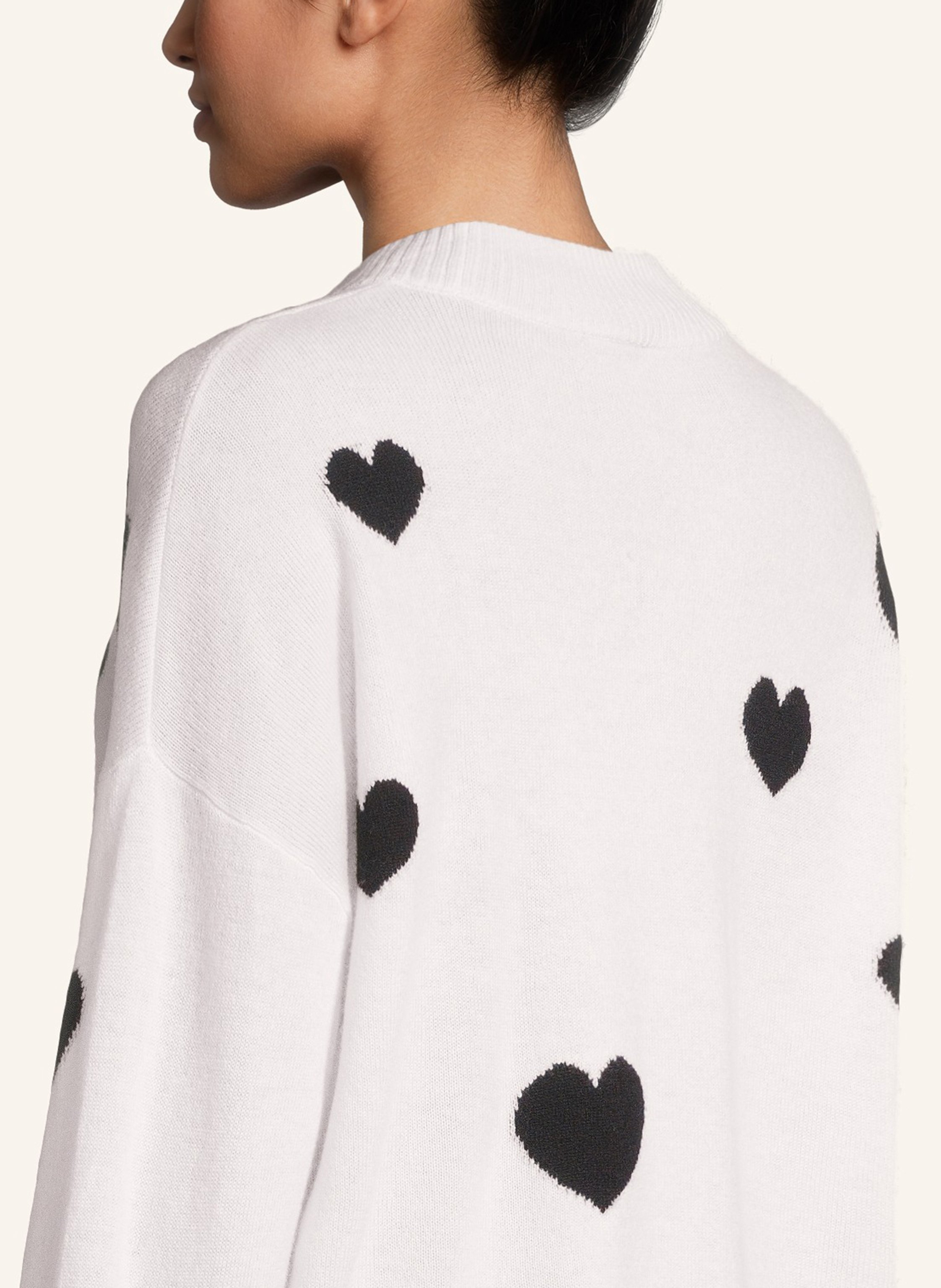 Thumbnail - Princess Goes Hollywood Pullover Mit Schmucksteinen Und Cashmere weiss