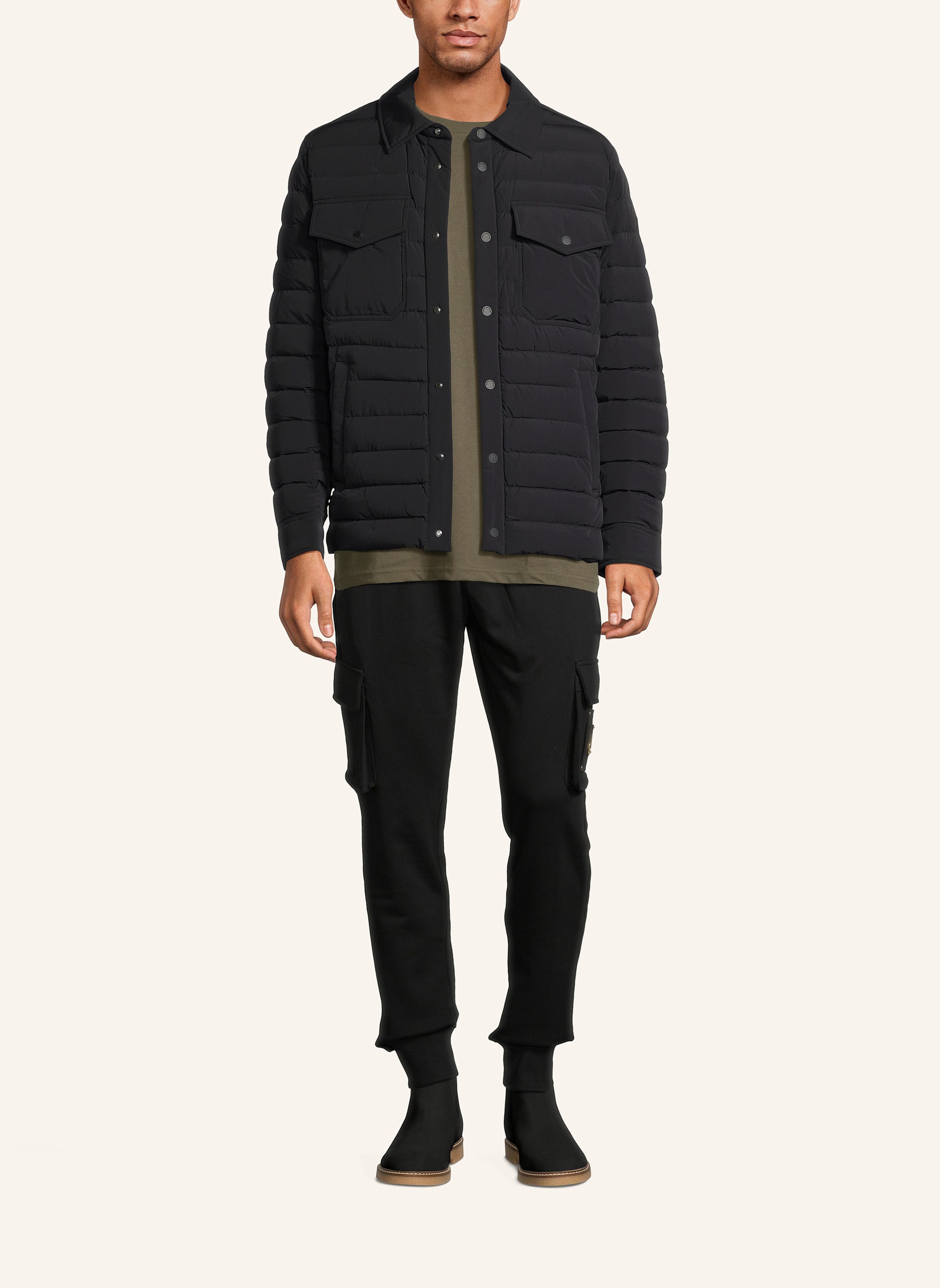 Thumbnail - Moose Knuckles Lightweight-Daunenjacke Lennox schwarz