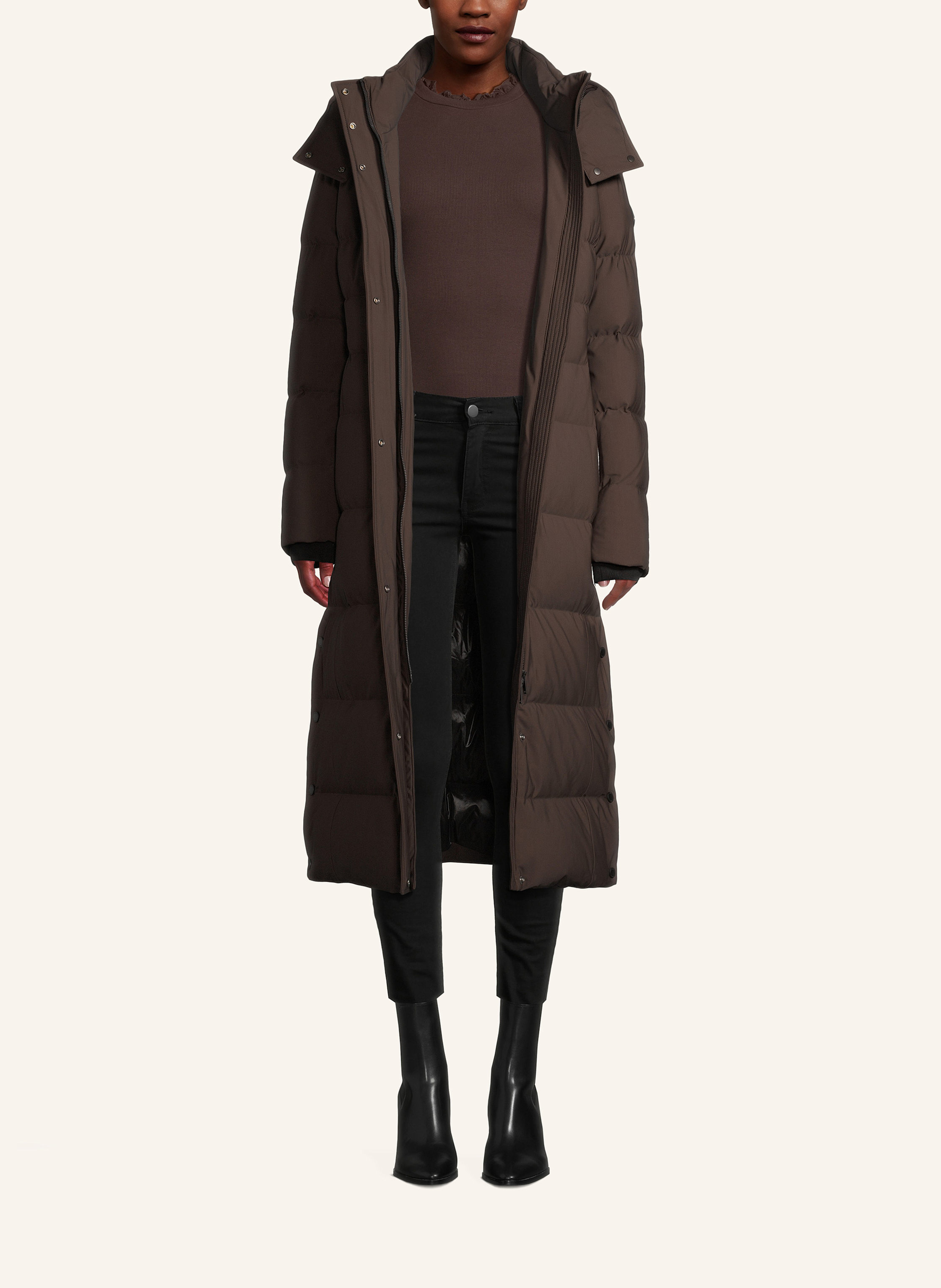 Thumbnail - Moose Knuckles Daunenparka Jocada braun