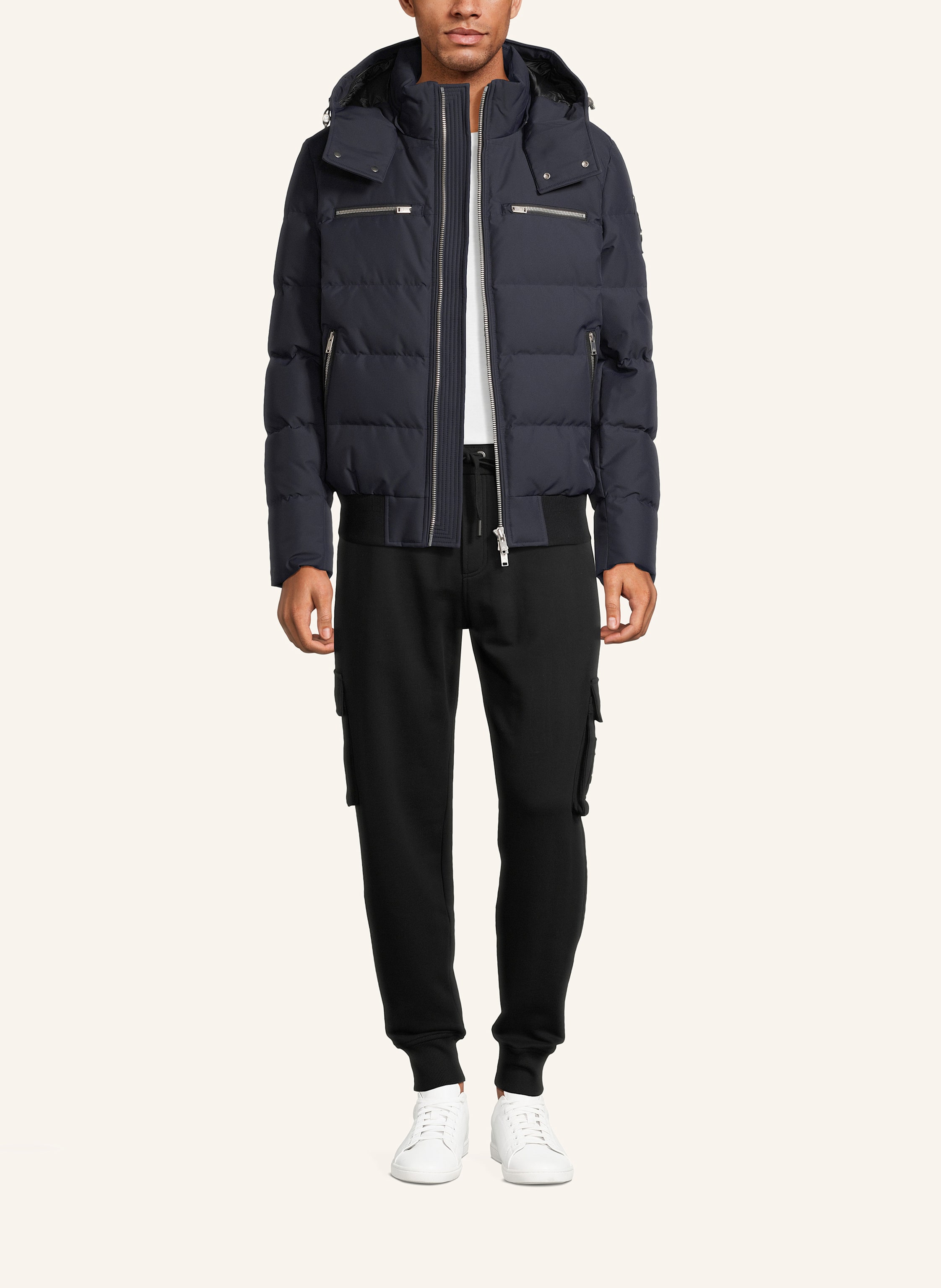 Thumbnail - Moose Knuckles Daunenjacke Cloud blau