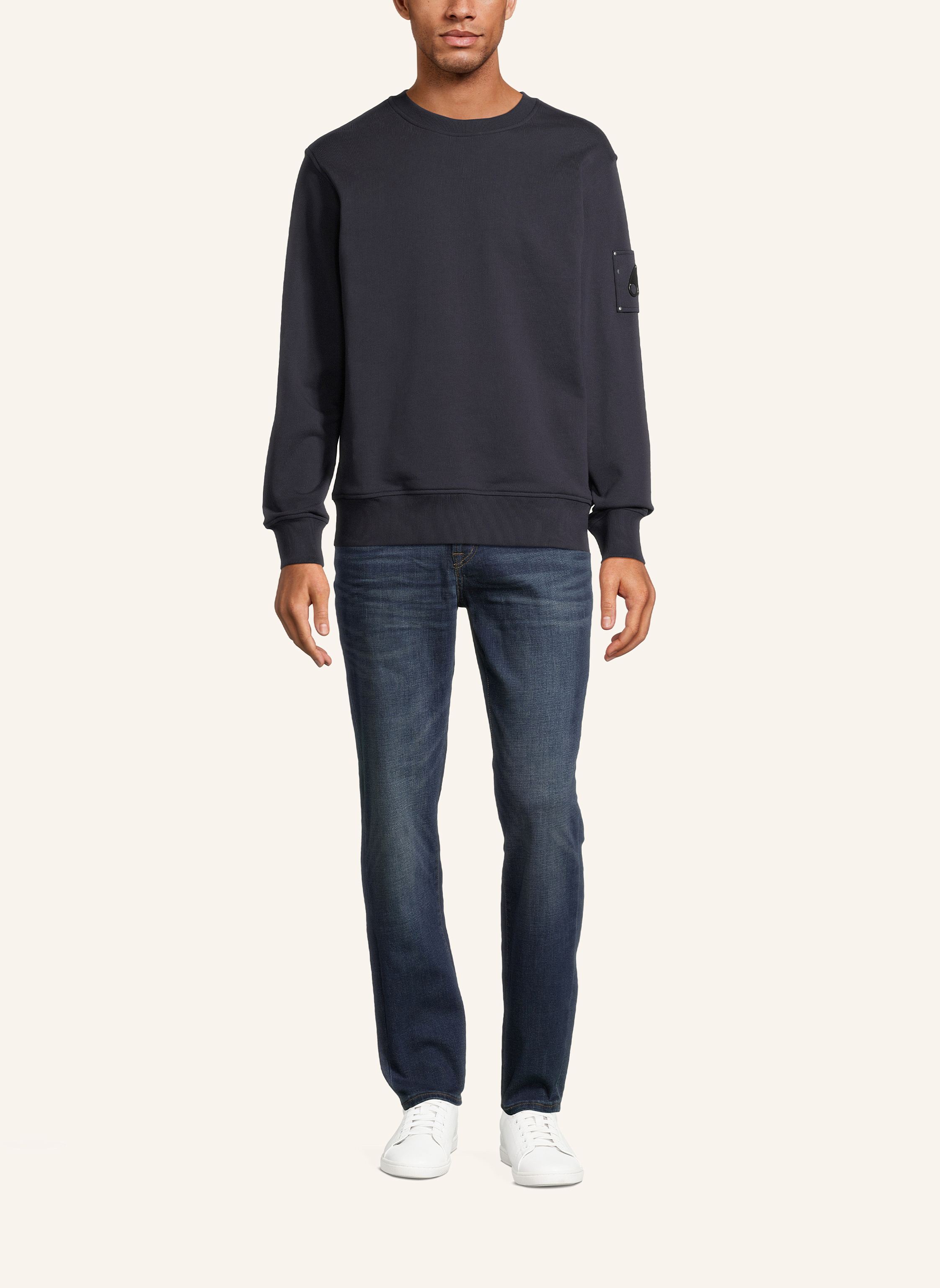 Thumbnail - Moose Knuckles Pullover Hartsfield blau