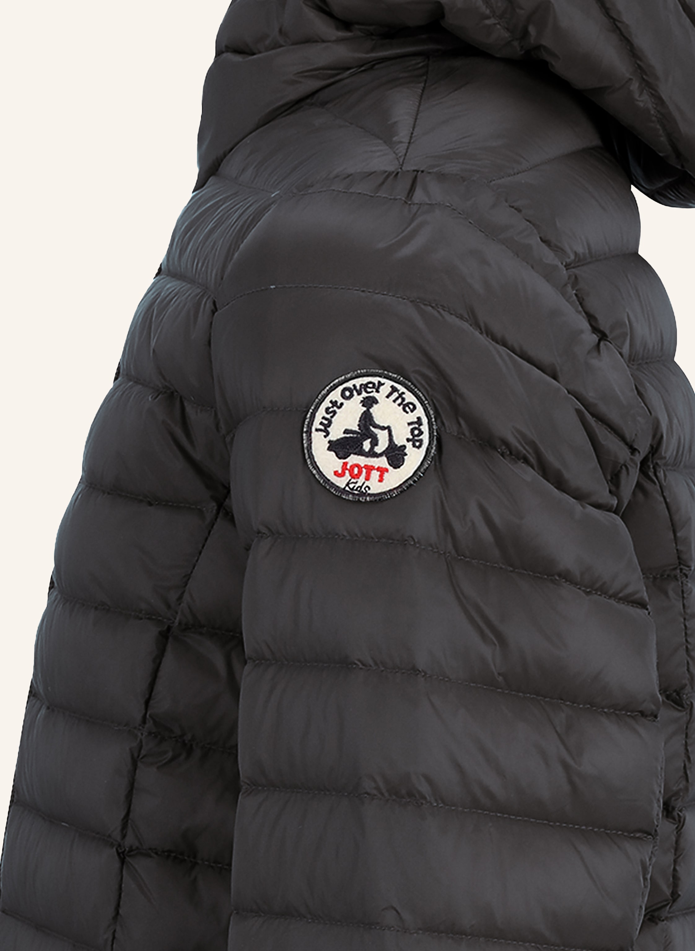 Thumbnail - Jott Lightweight-Daunenjacke Hugo schwarz