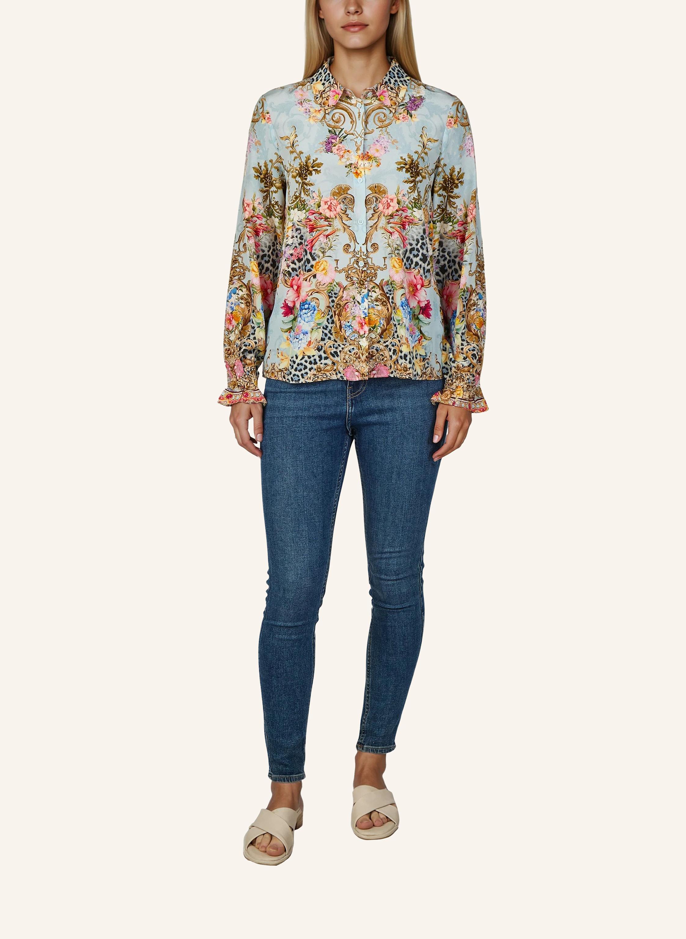 Thumbnail - Princess Goes Hollywood Bluse Aus Seide blau