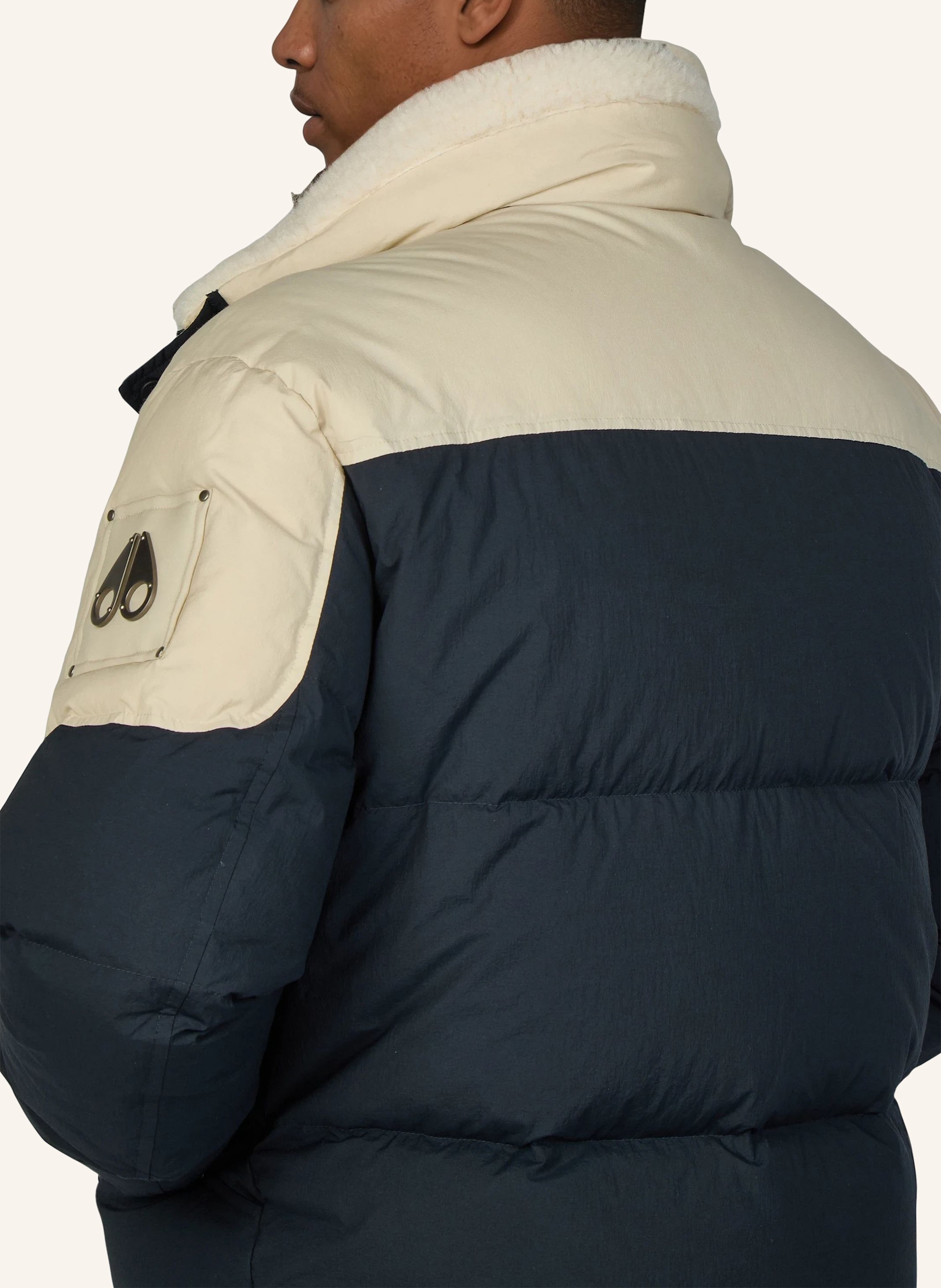 Thumbnail - Moose Knuckles Daunenjacke Everest blau