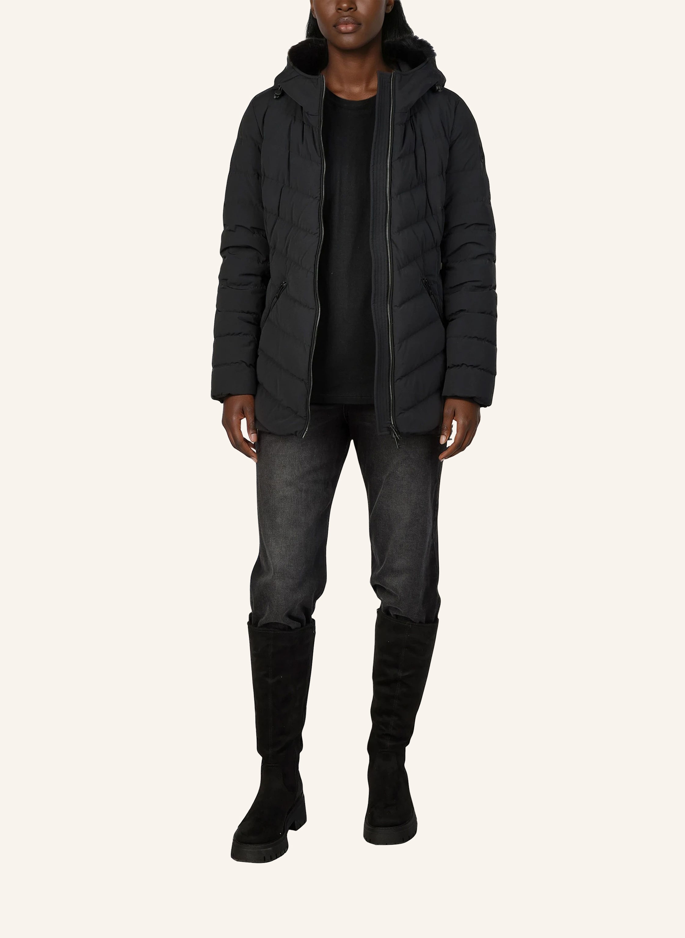 Thumbnail - Moose Knuckles Daunenjacke Roselawn 5 schwarz