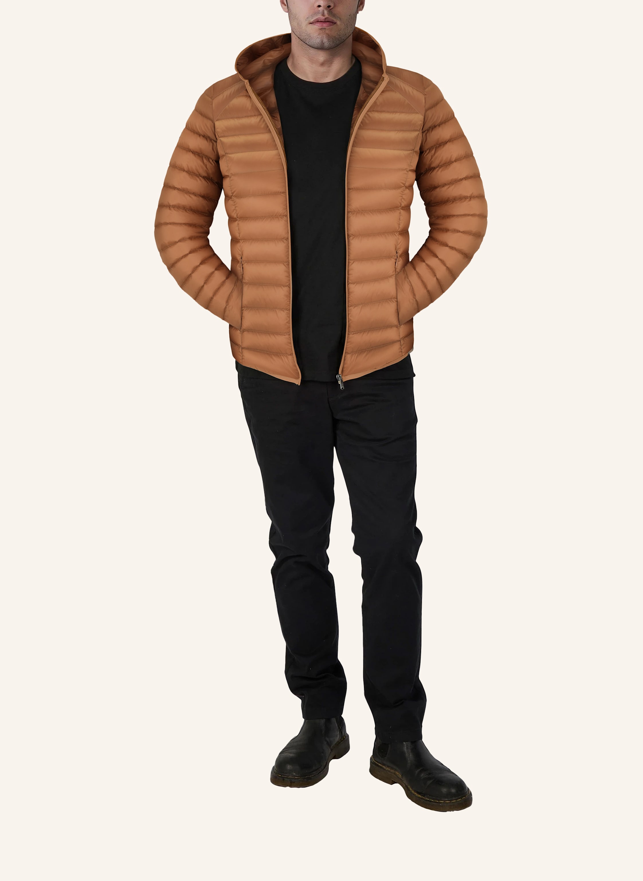 Thumbnail - Jott Lightweight-Daunenjacke Nico braun