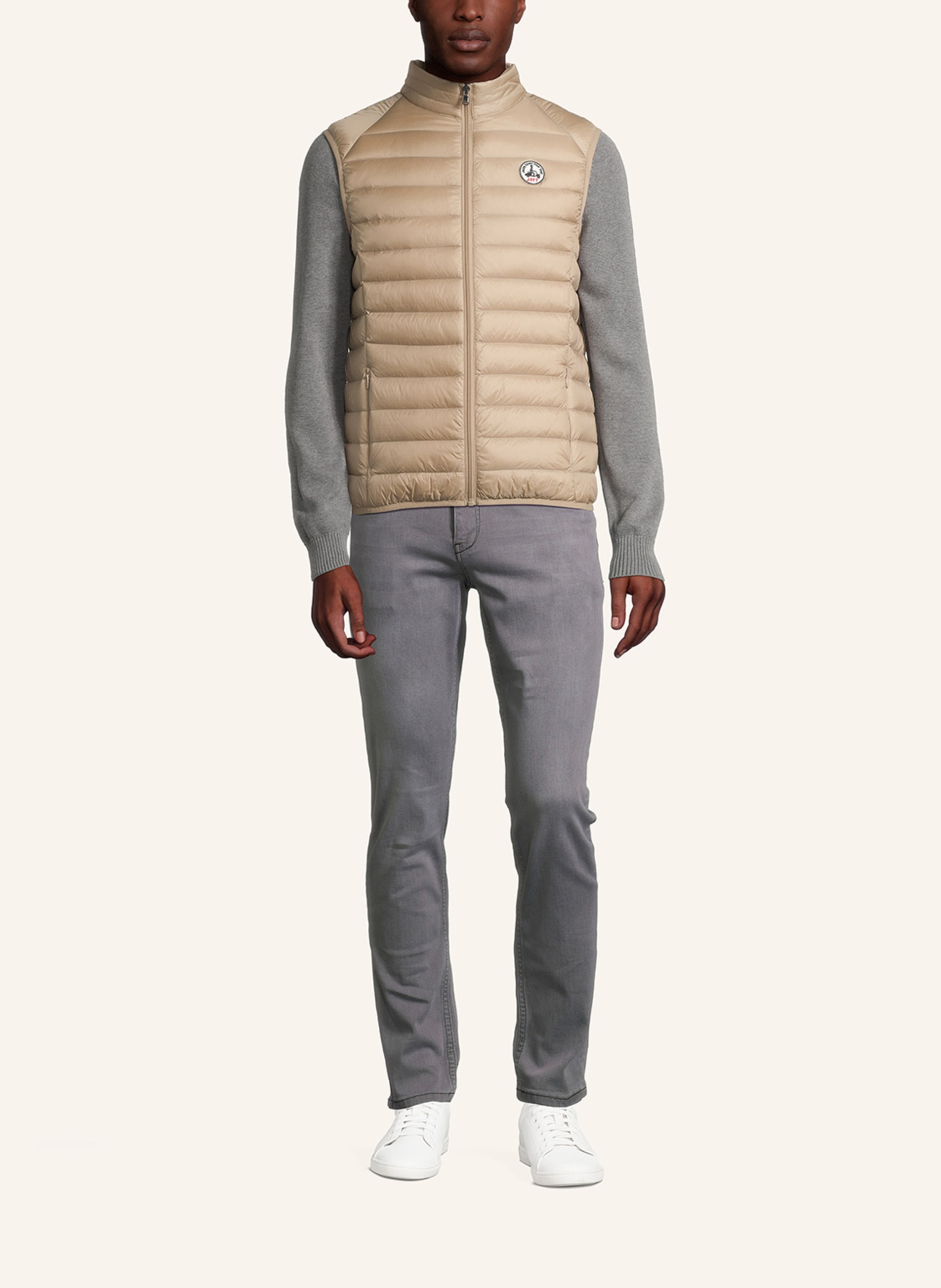 Thumbnail - Jott Lightweight-Daunenweste Tom beige