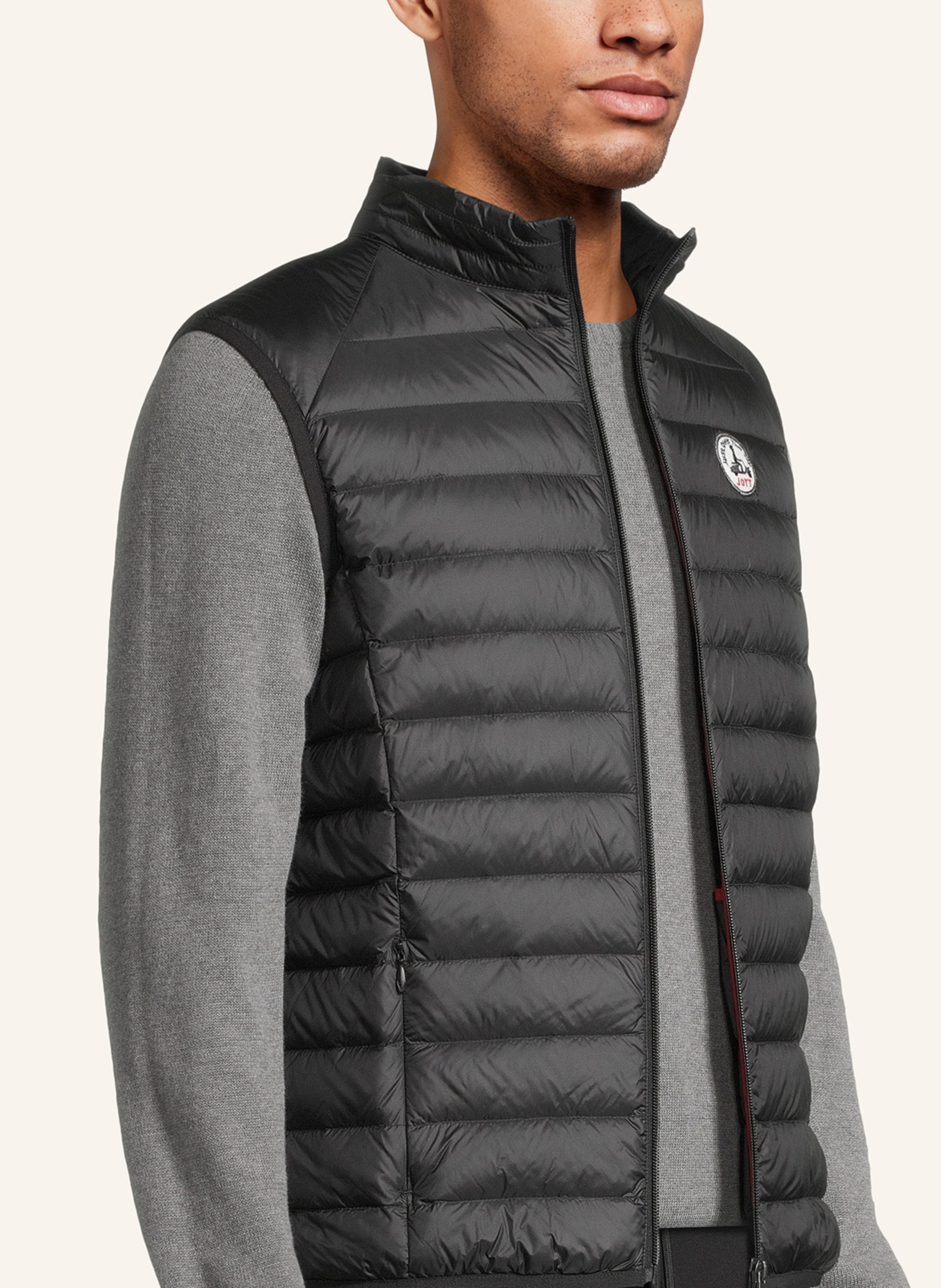 Thumbnail - Jott Lightweight-Daunenweste Tom schwarz