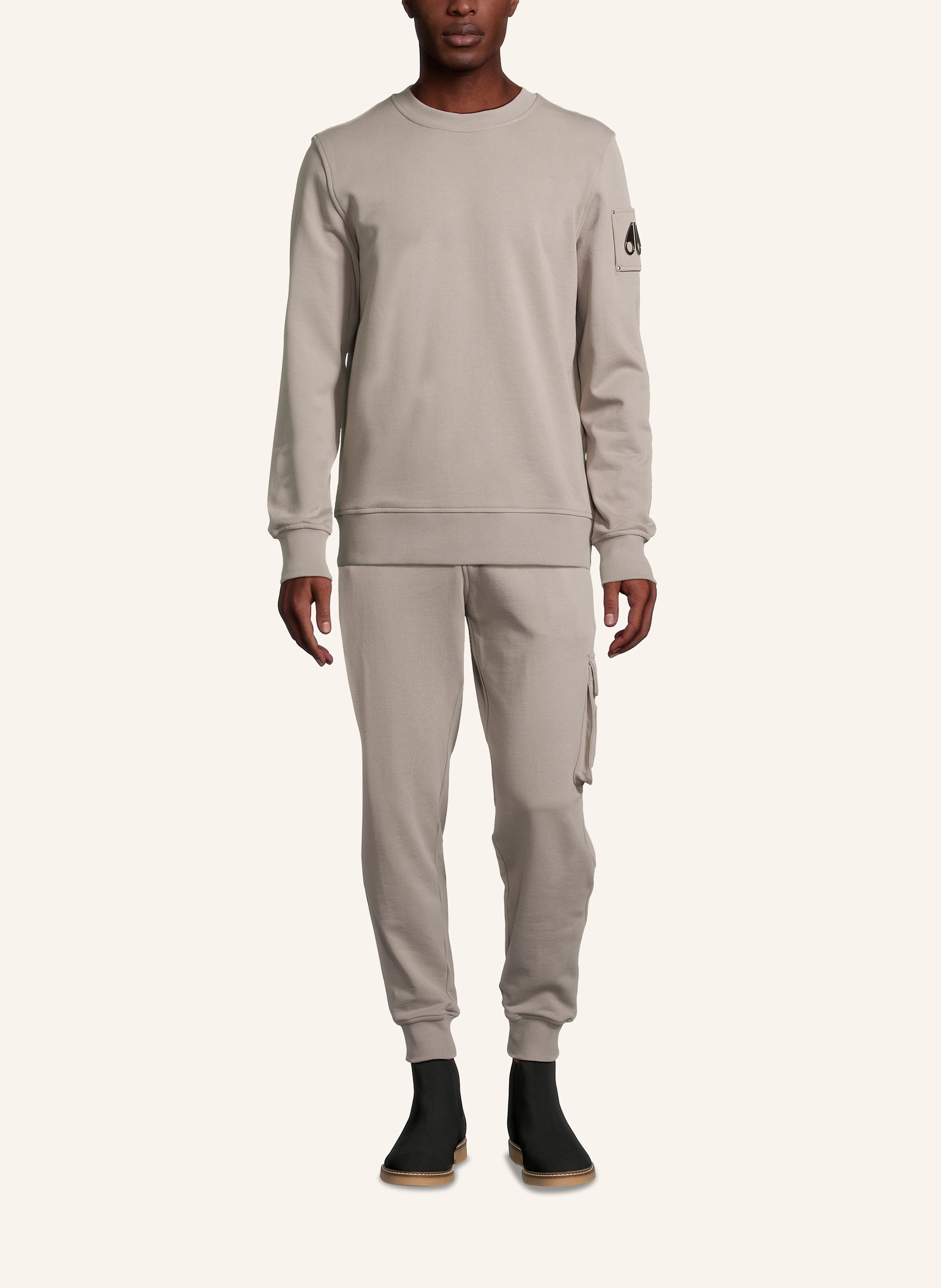 Thumbnail - Moose Knuckles Sweatpants Hartsfield Cargo Jogger grau