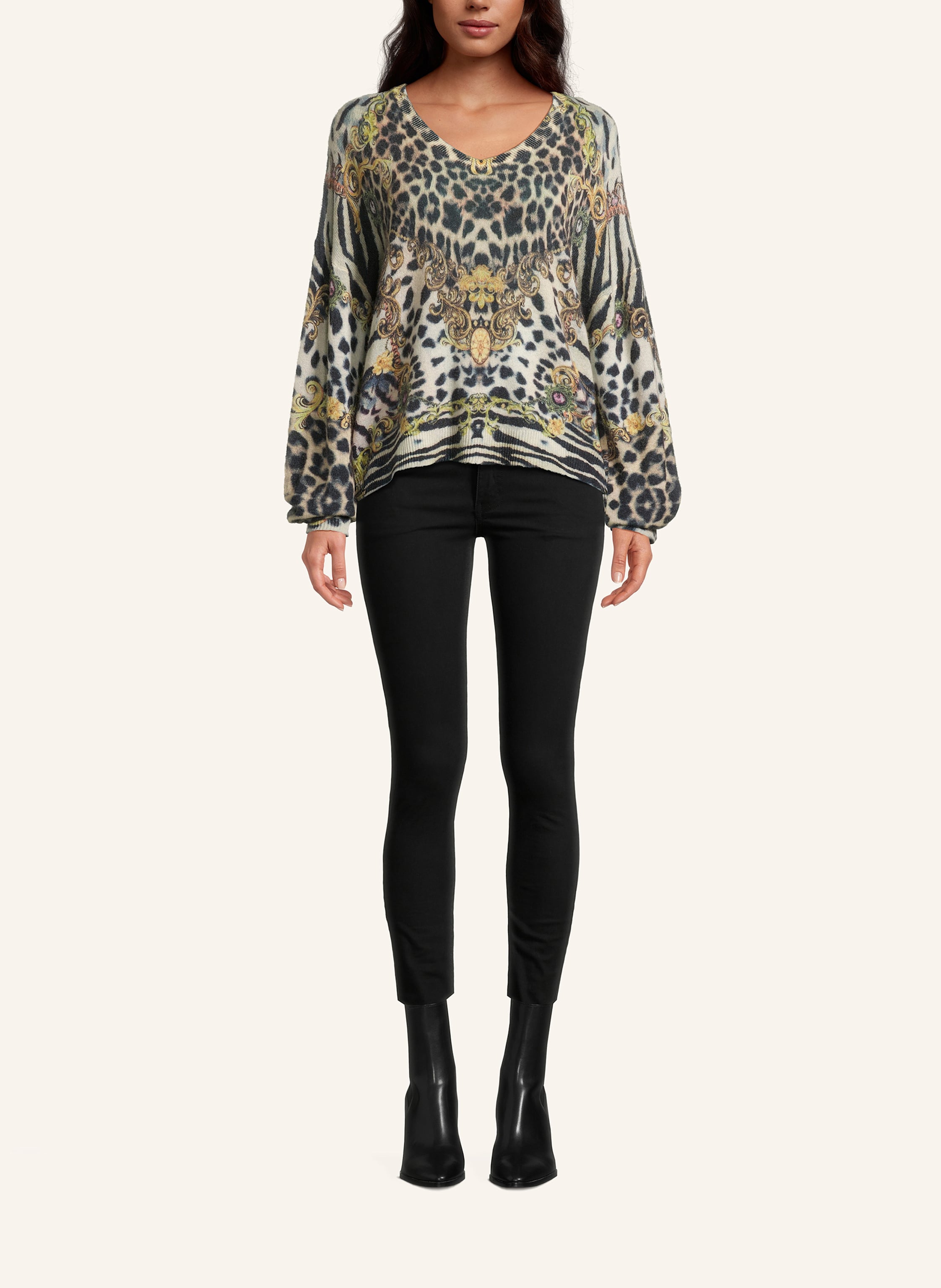 Thumbnail - Princess Goes Hollywood Pullover Mit Cashmere beige