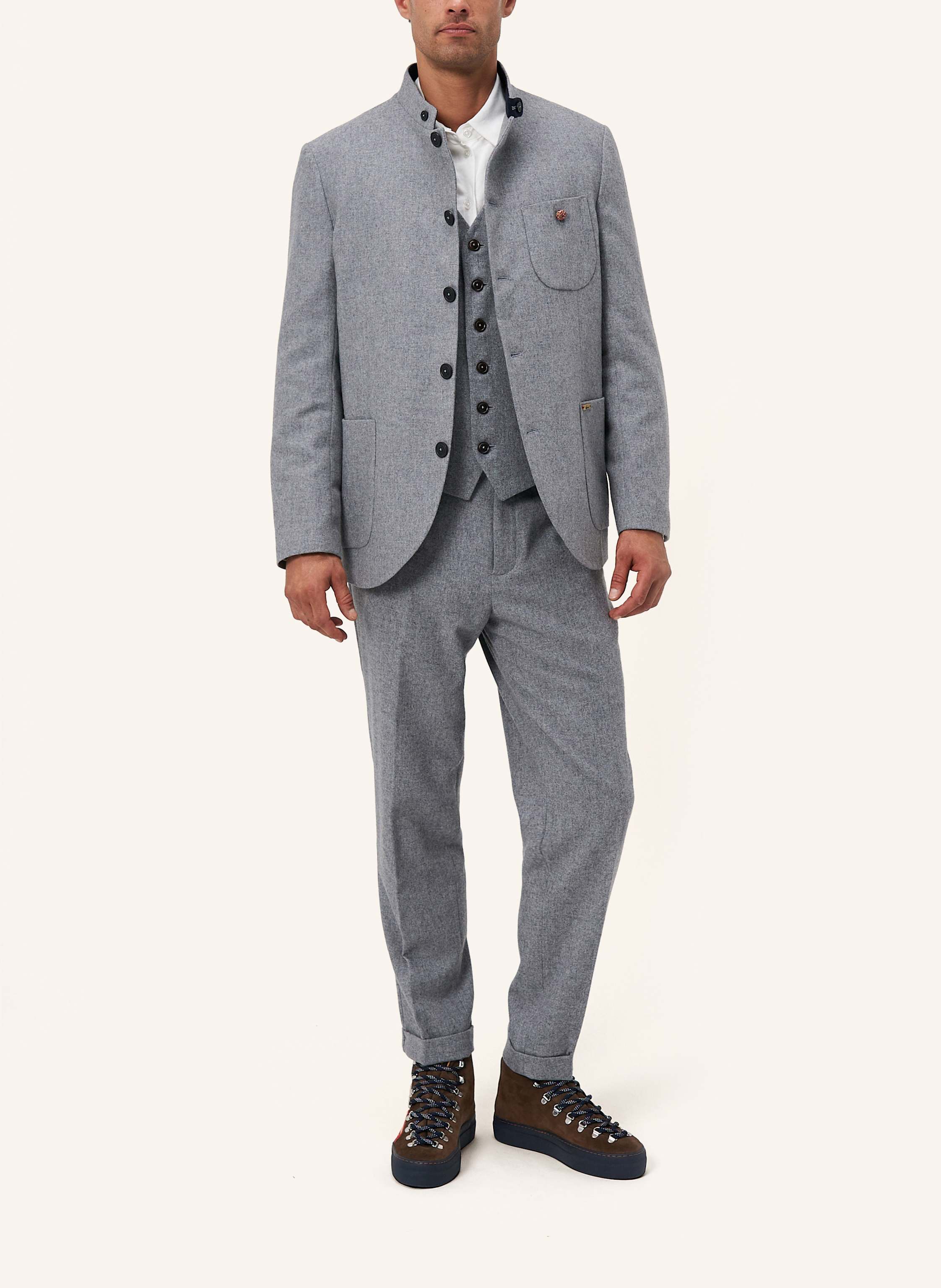 Thumbnail - Luis Trenker Blazer Lusandro grau