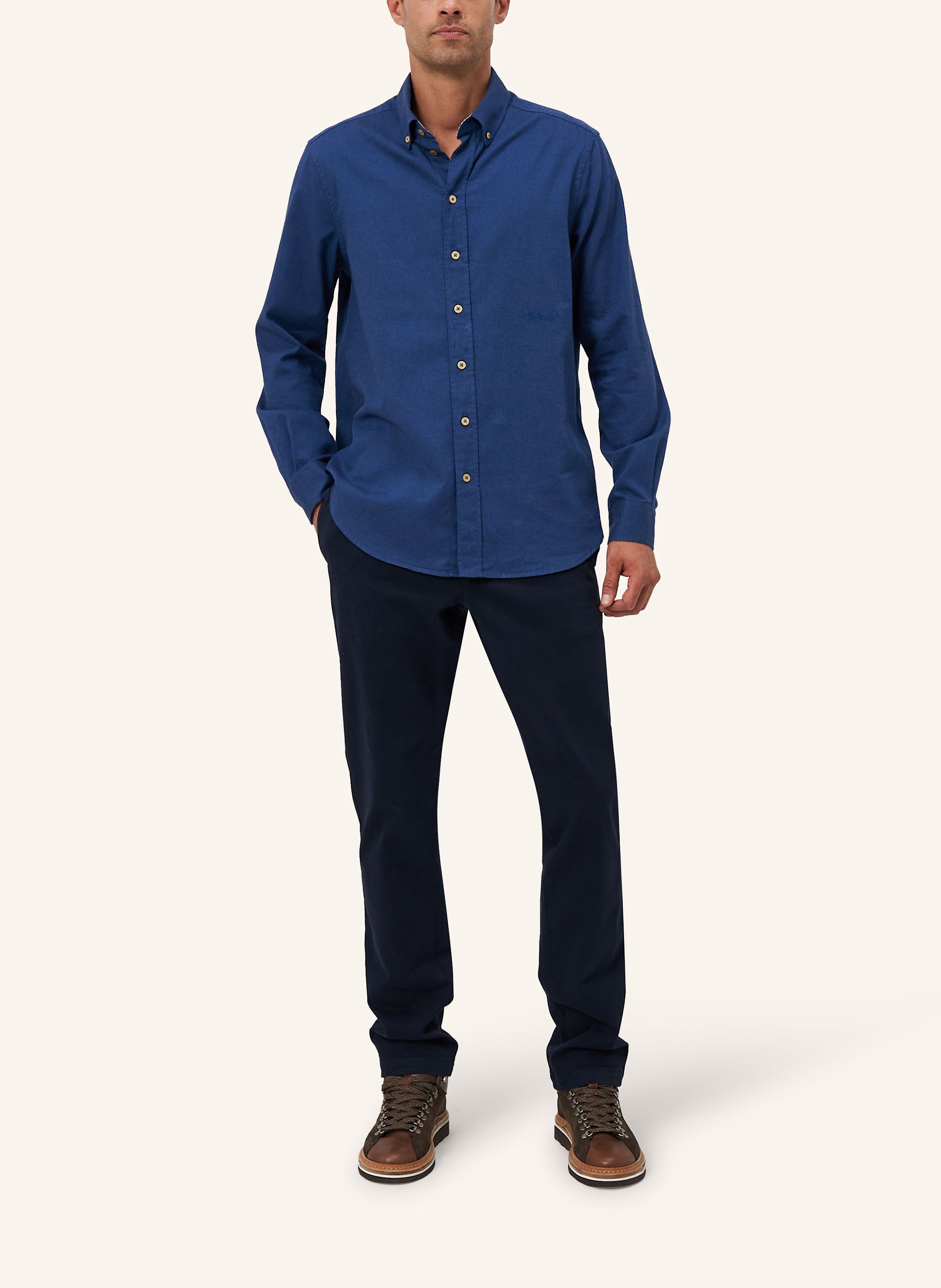 Thumbnail - Luis Trenker Hemd Lubenzio Regular Fit blau