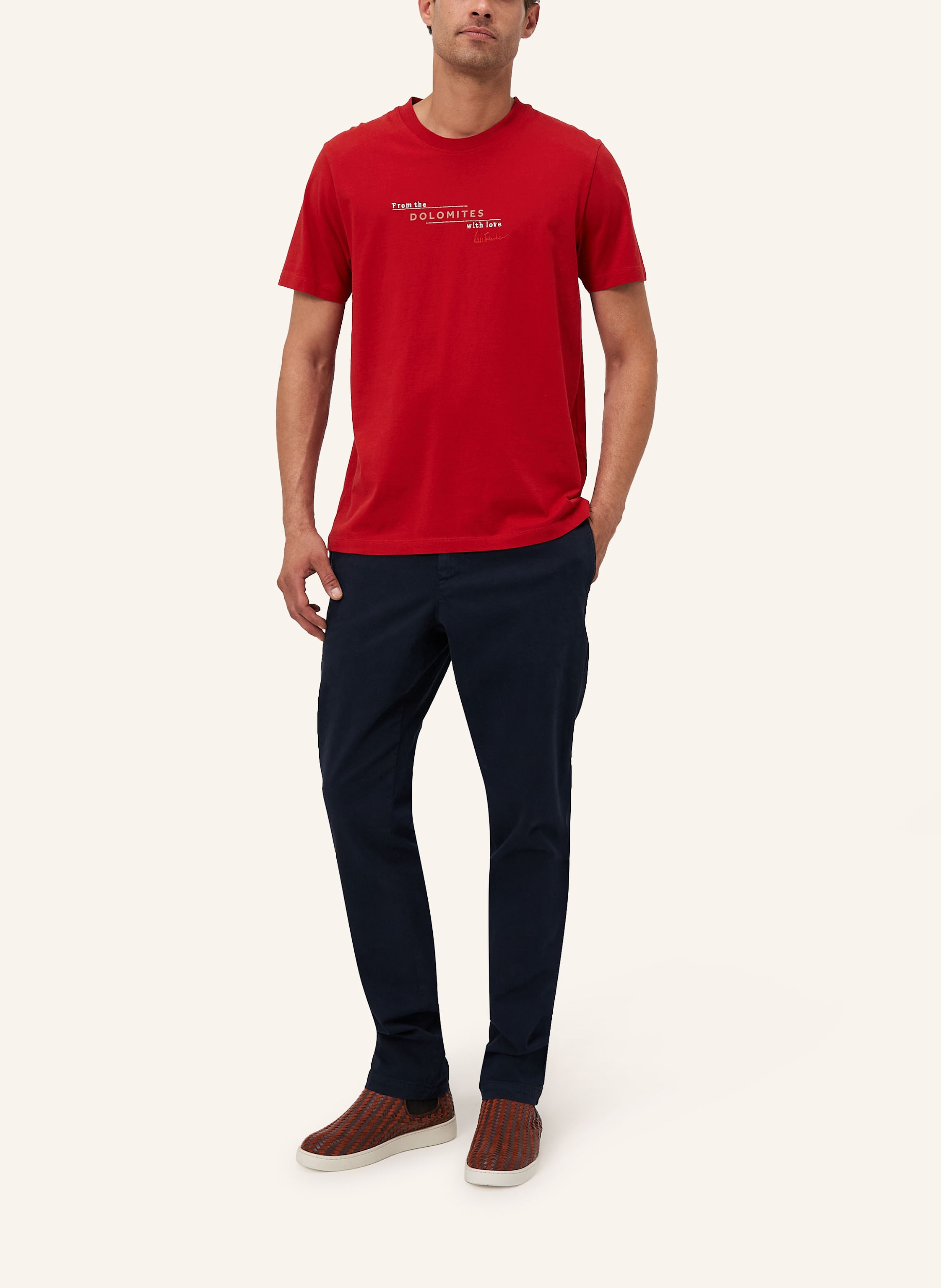 Thumbnail - Luis Trenker T-Shirts Dolomitico rot
