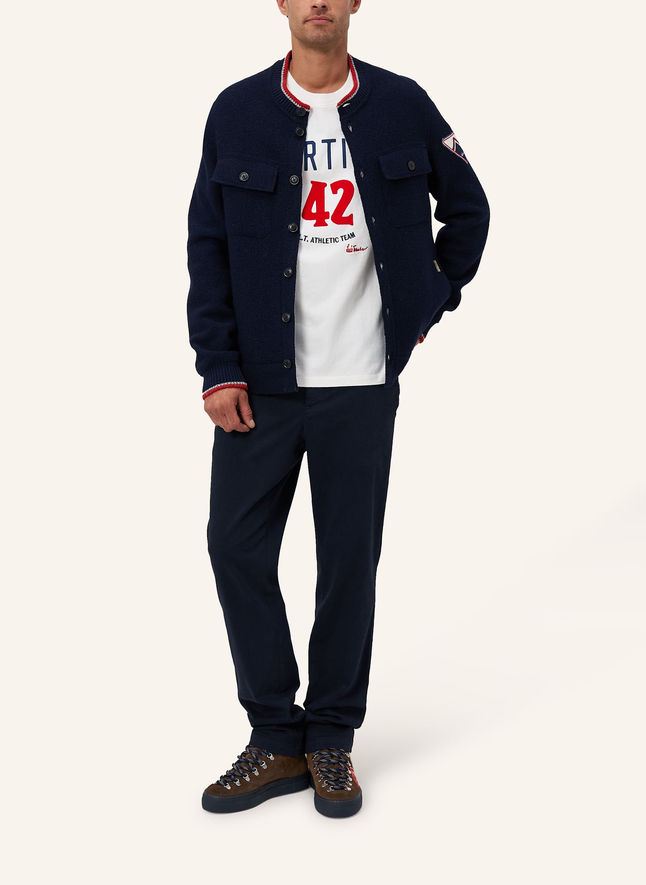 Thumbnail - Luis Trenker Overjacket Lustanley blau