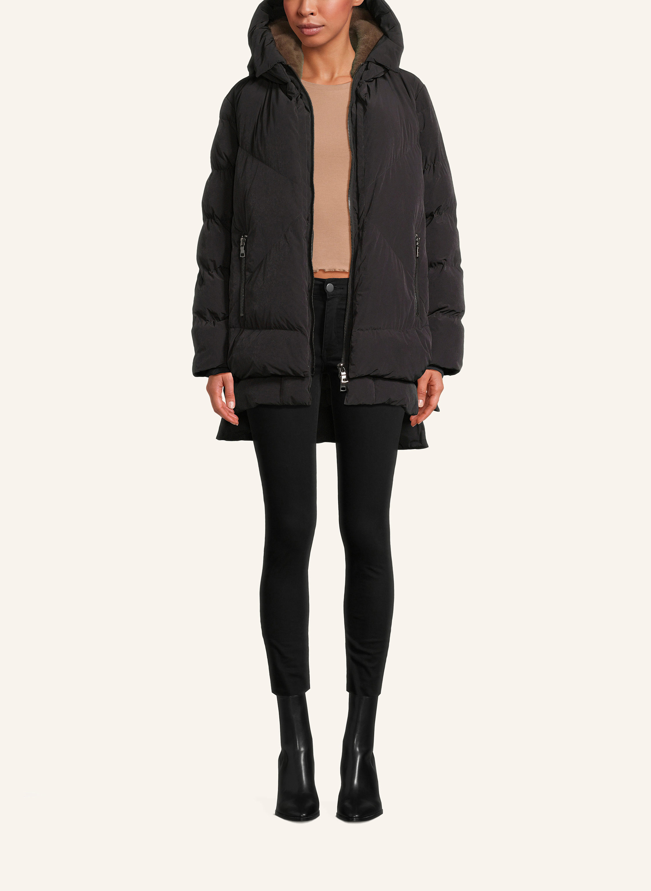 Thumbnail - Blonde No.8 Jacke Frost schwarz