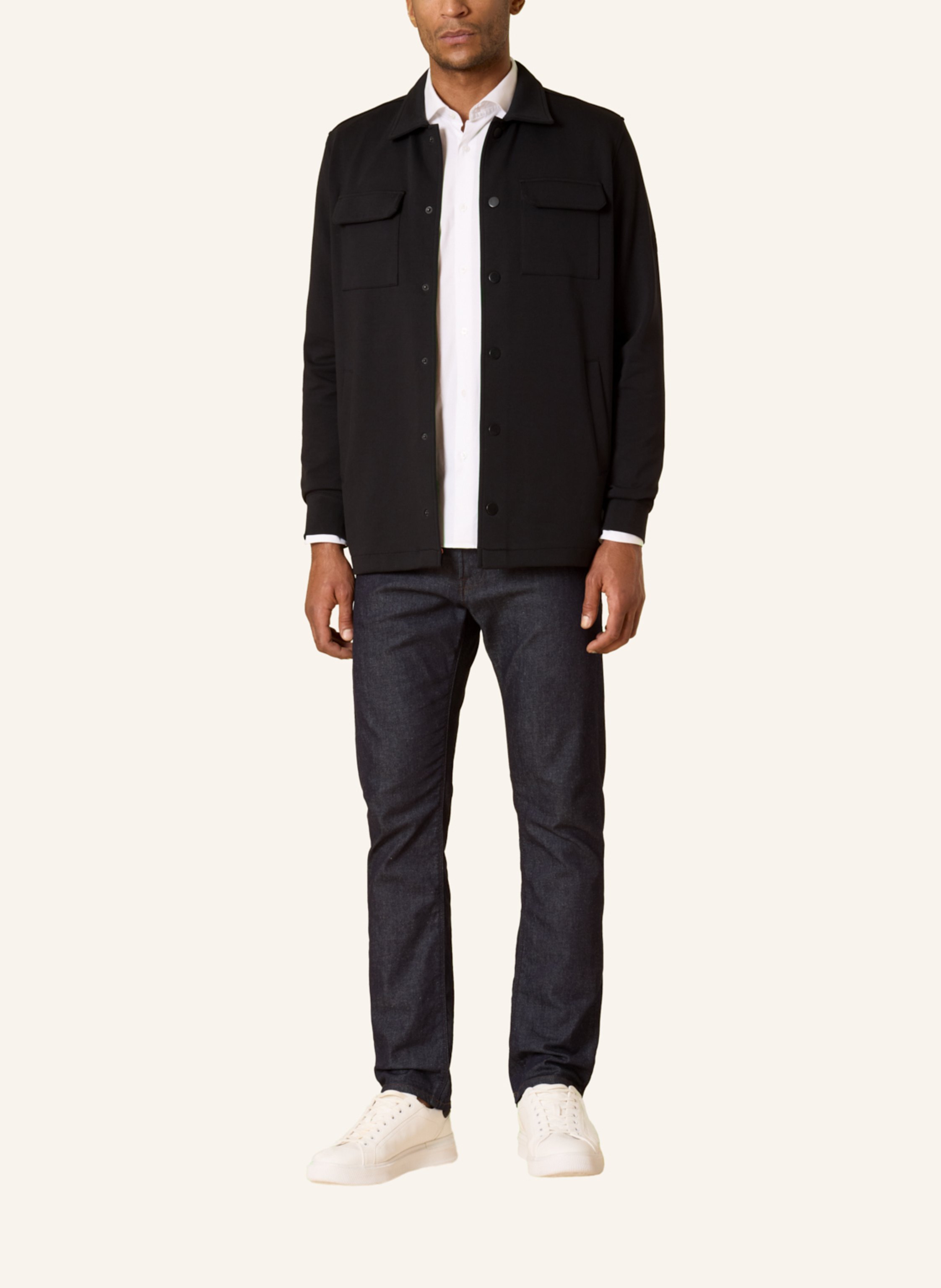 Thumbnail - Gebauer & Gebauer Overshirt Ryan schwarz