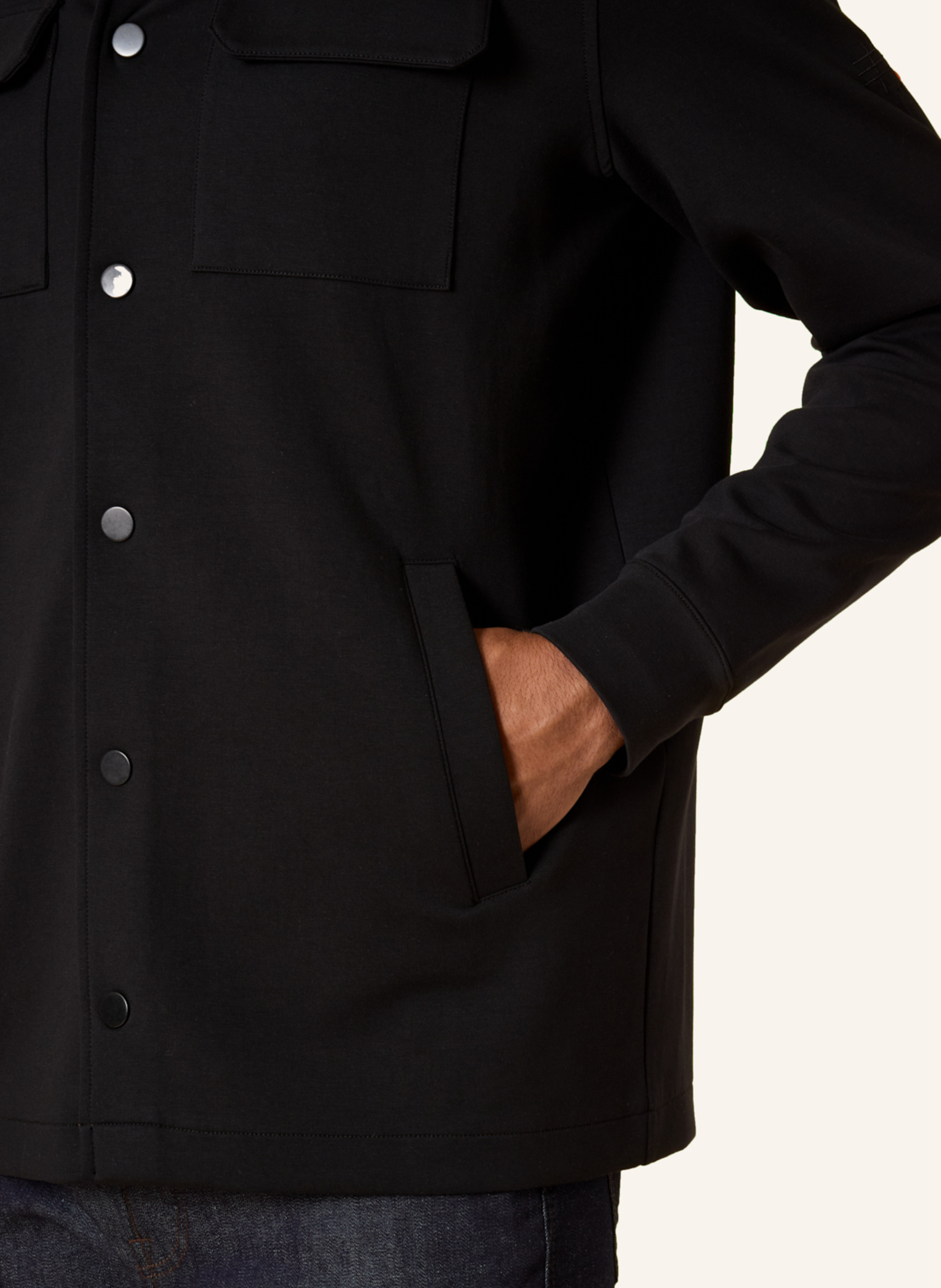 Thumbnail - Gebauer & Gebauer Overshirt Ryan schwarz