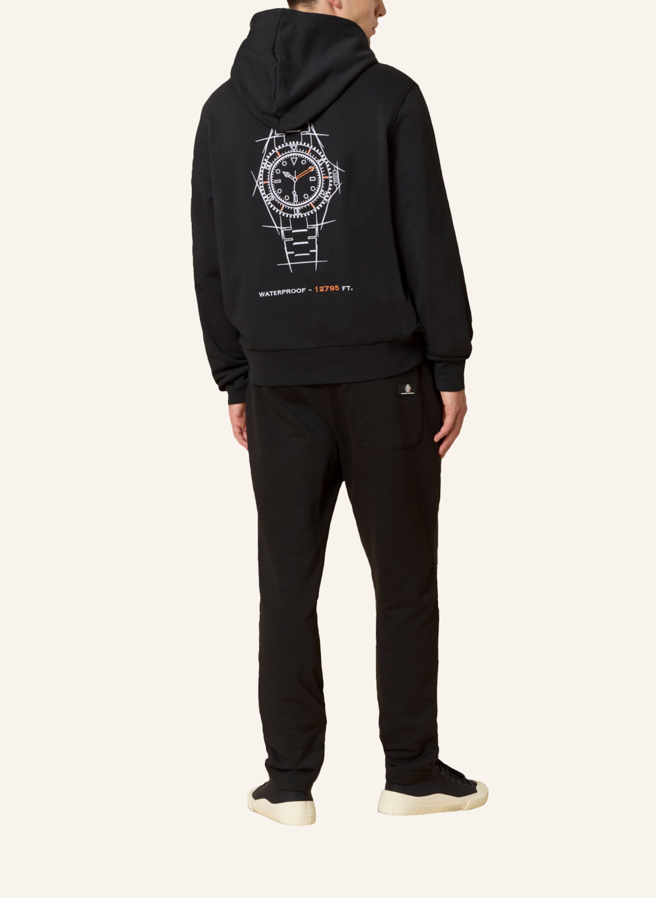 Thumbnail - Gebauer & Gebauer Hoodie Crown schwarz