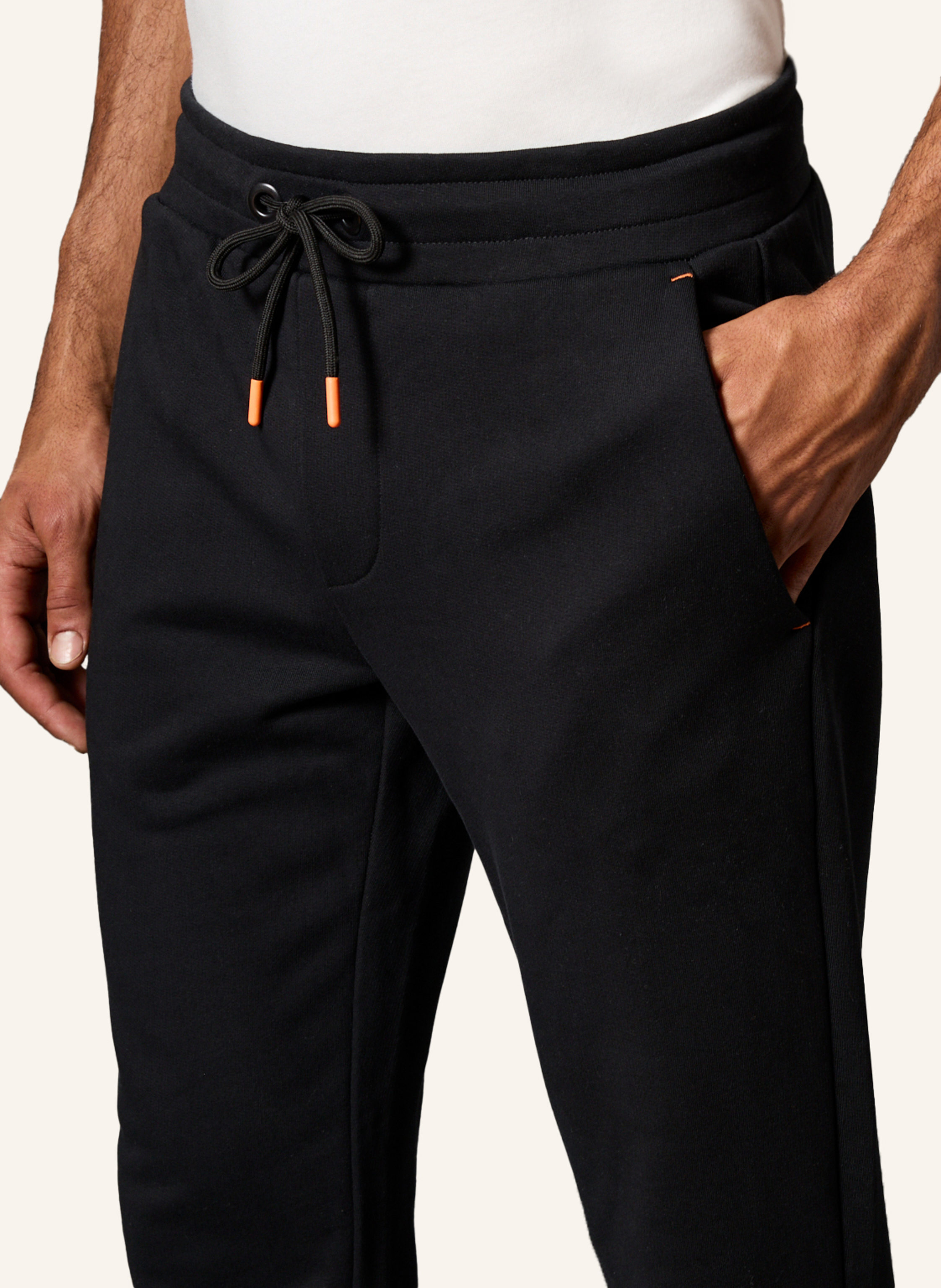 Thumbnail - Gebauer & Gebauer Hose Heritage  Im Jogging-Stil schwarz