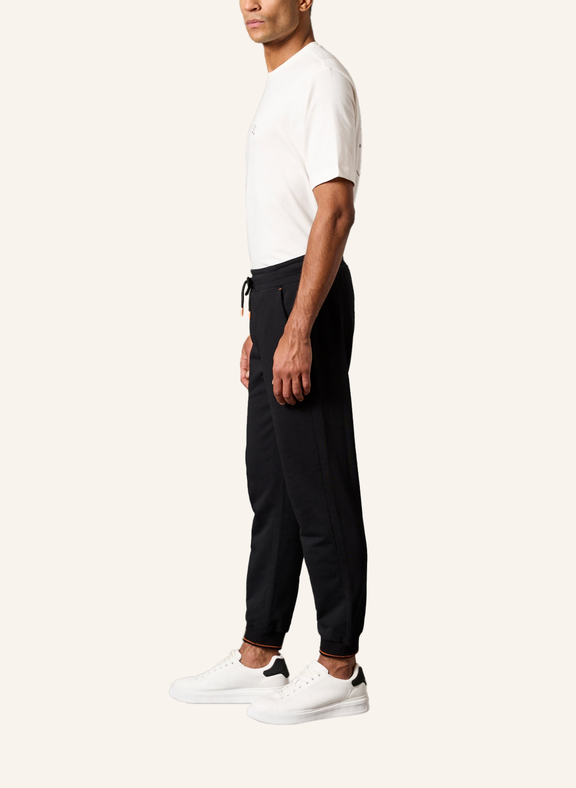 Thumbnail - Gebauer & Gebauer Hose Heritage Im Jogging-Stil schwarz