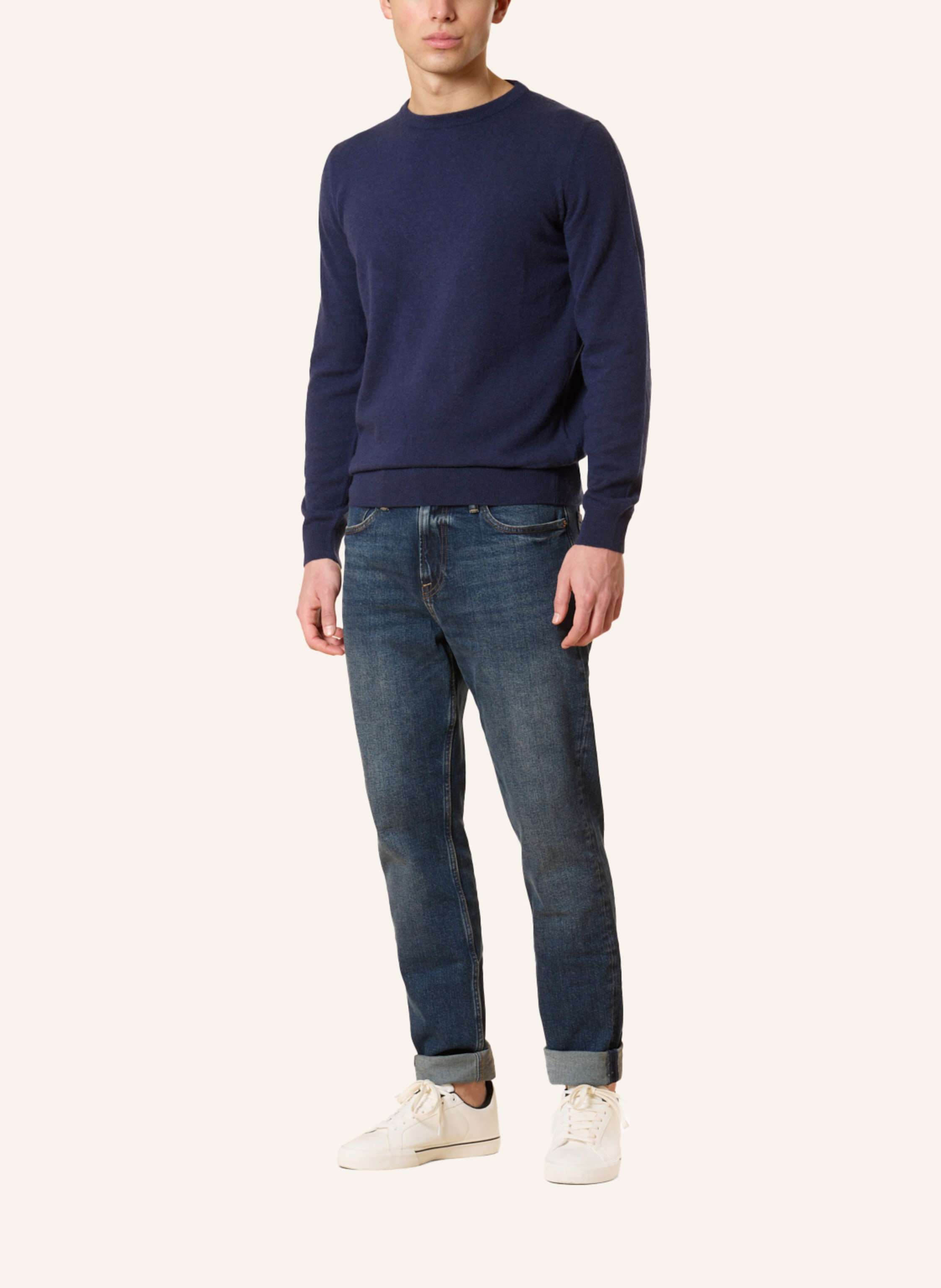 Thumbnail - Gebauer & Gebauer Pullover Mit Cashmere Collectors blau