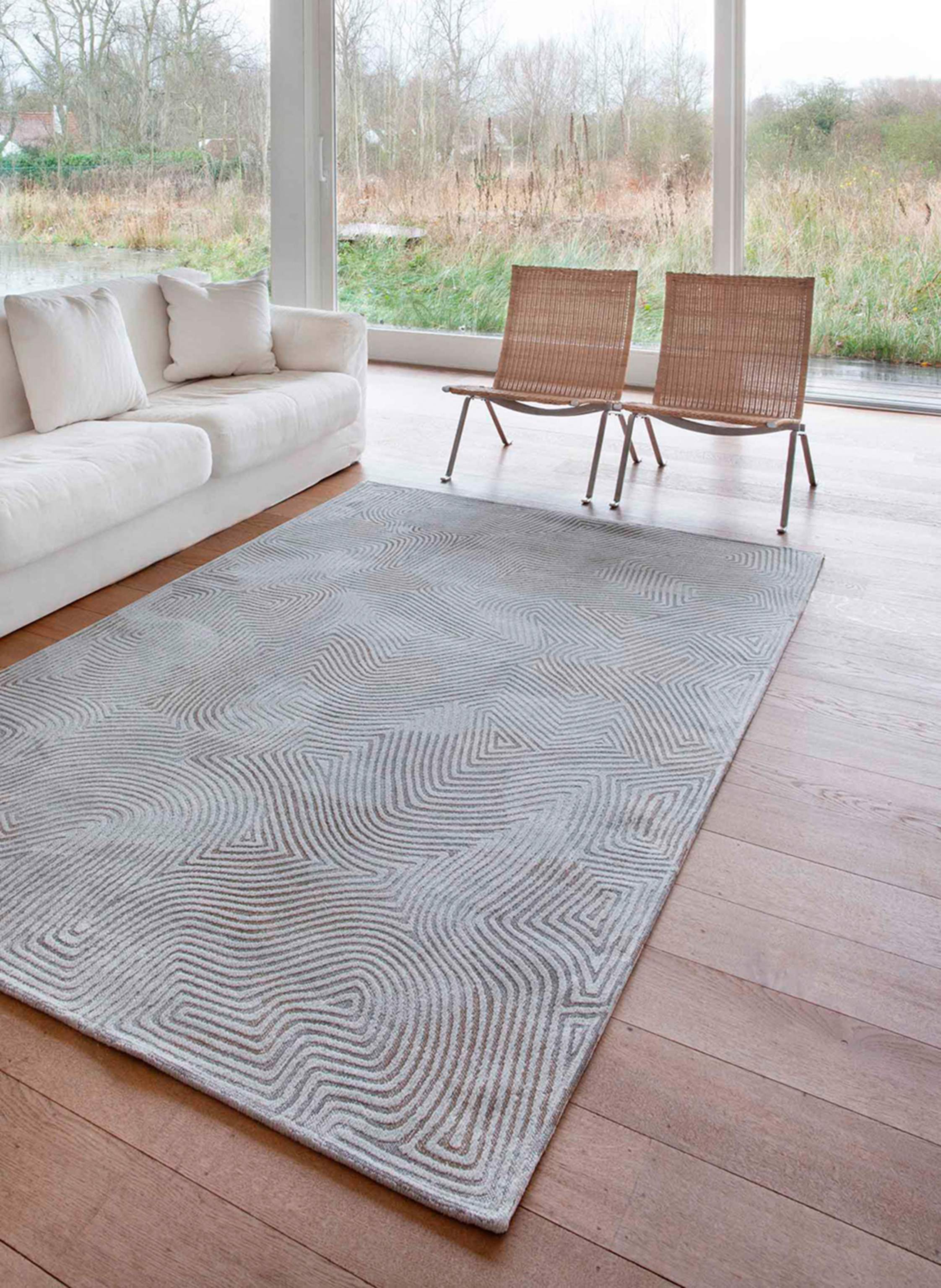 Thumbnail - Louis De Poortere Teppich Meditation Coral grau