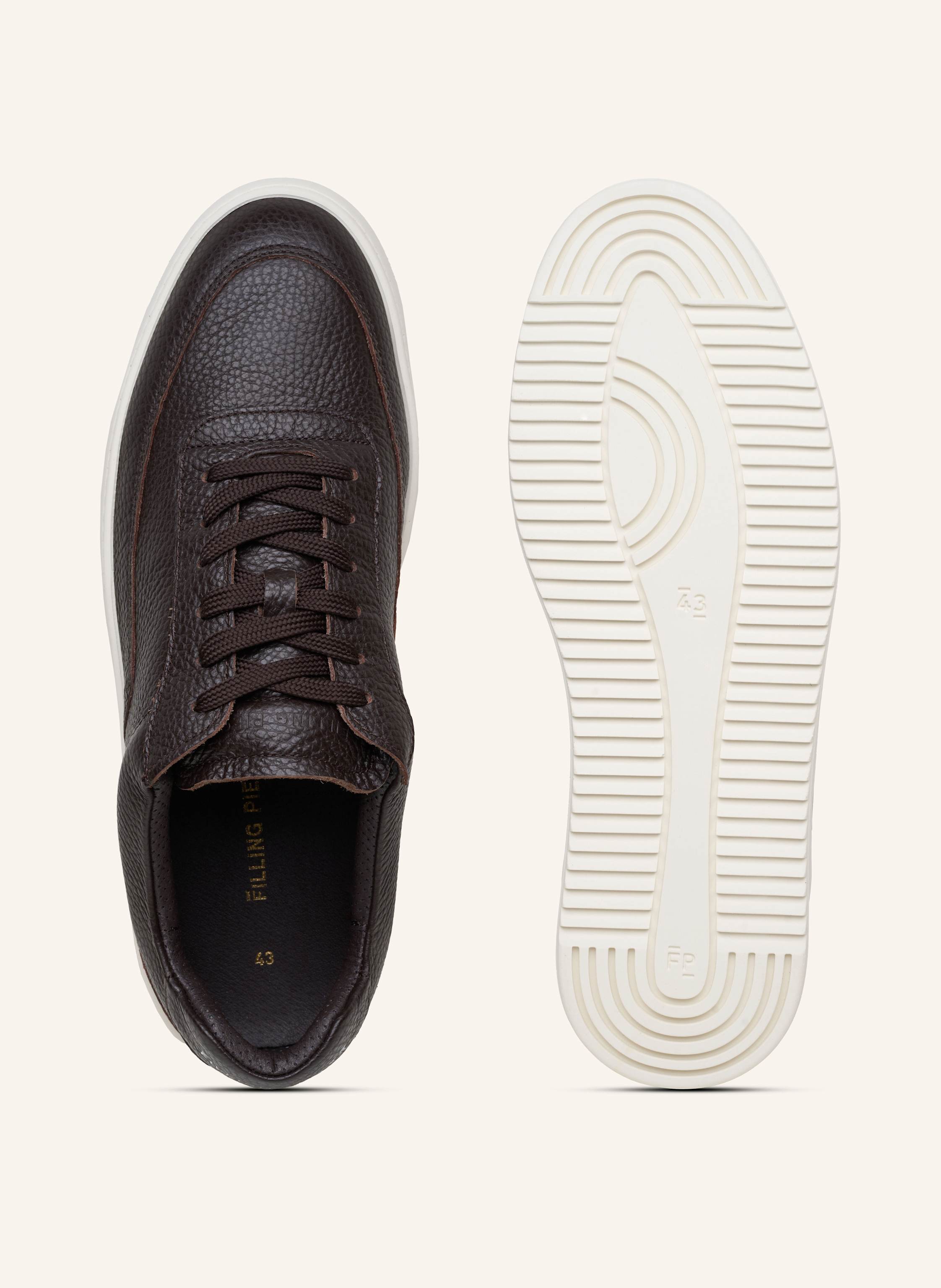 Thumbnail - Filling Pieces Sneaker Mondo Grain braun