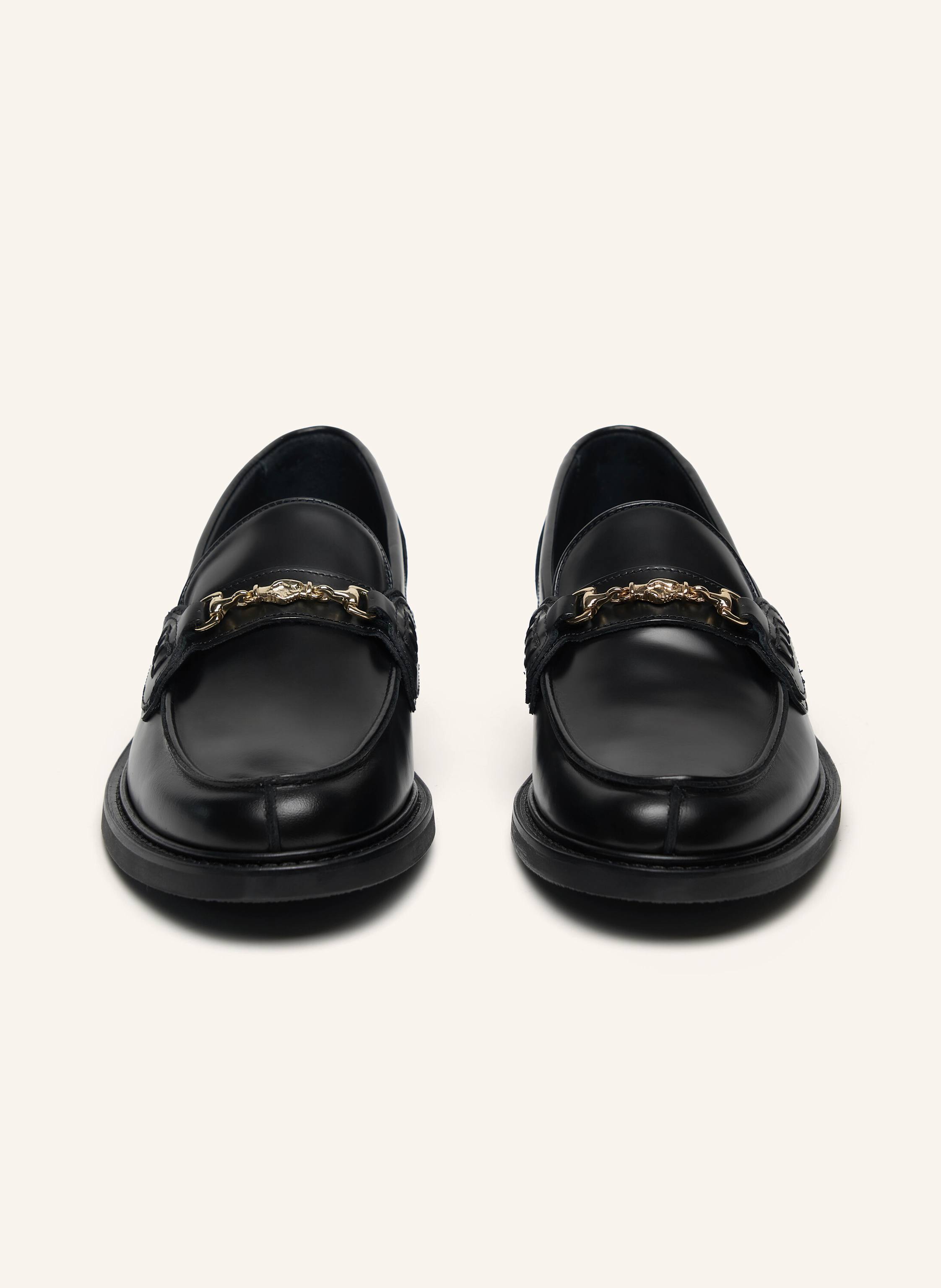 Thumbnail - Filling Pieces Slipper Polido schwarz